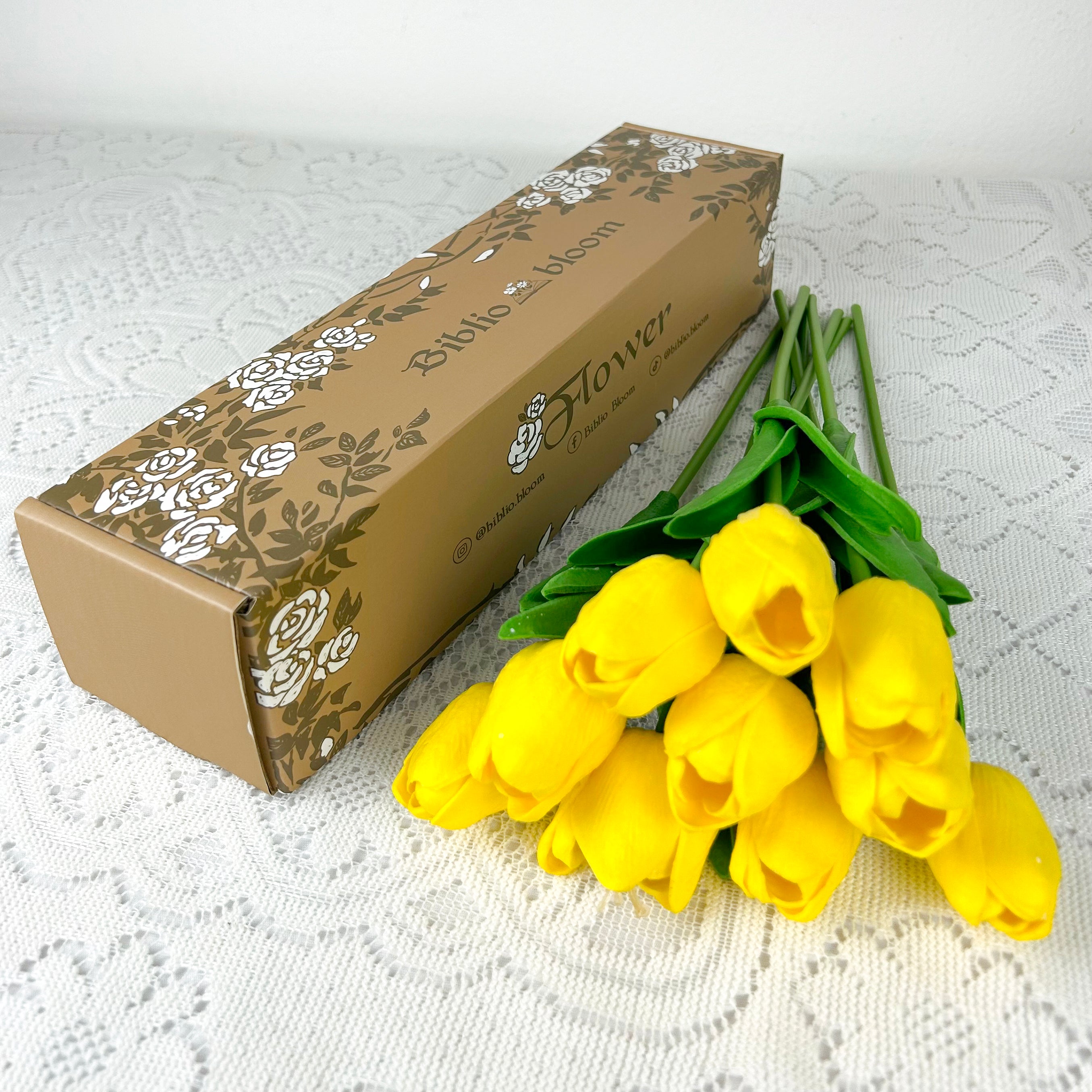 10PCS Artificial Tulips
