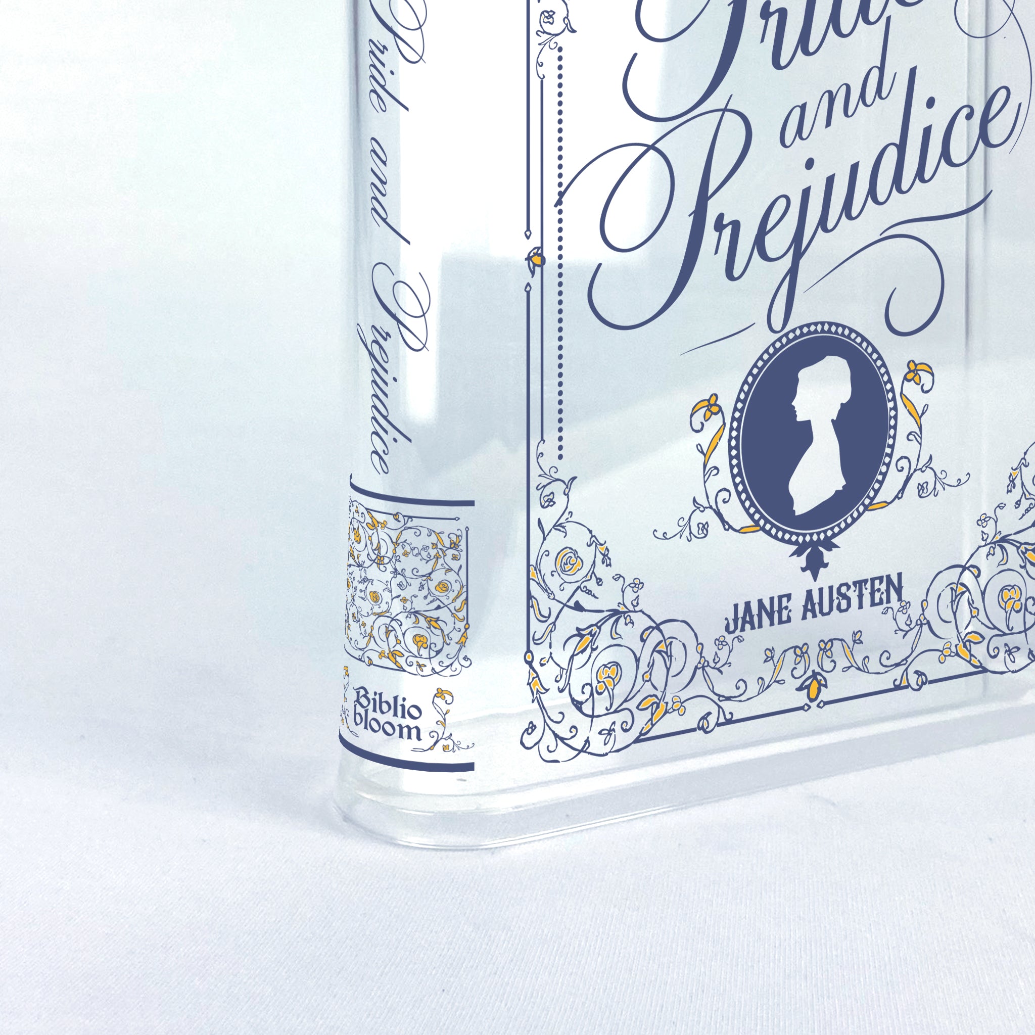 Pride and Prejudice Acrylic Book Vase - II - Colorful