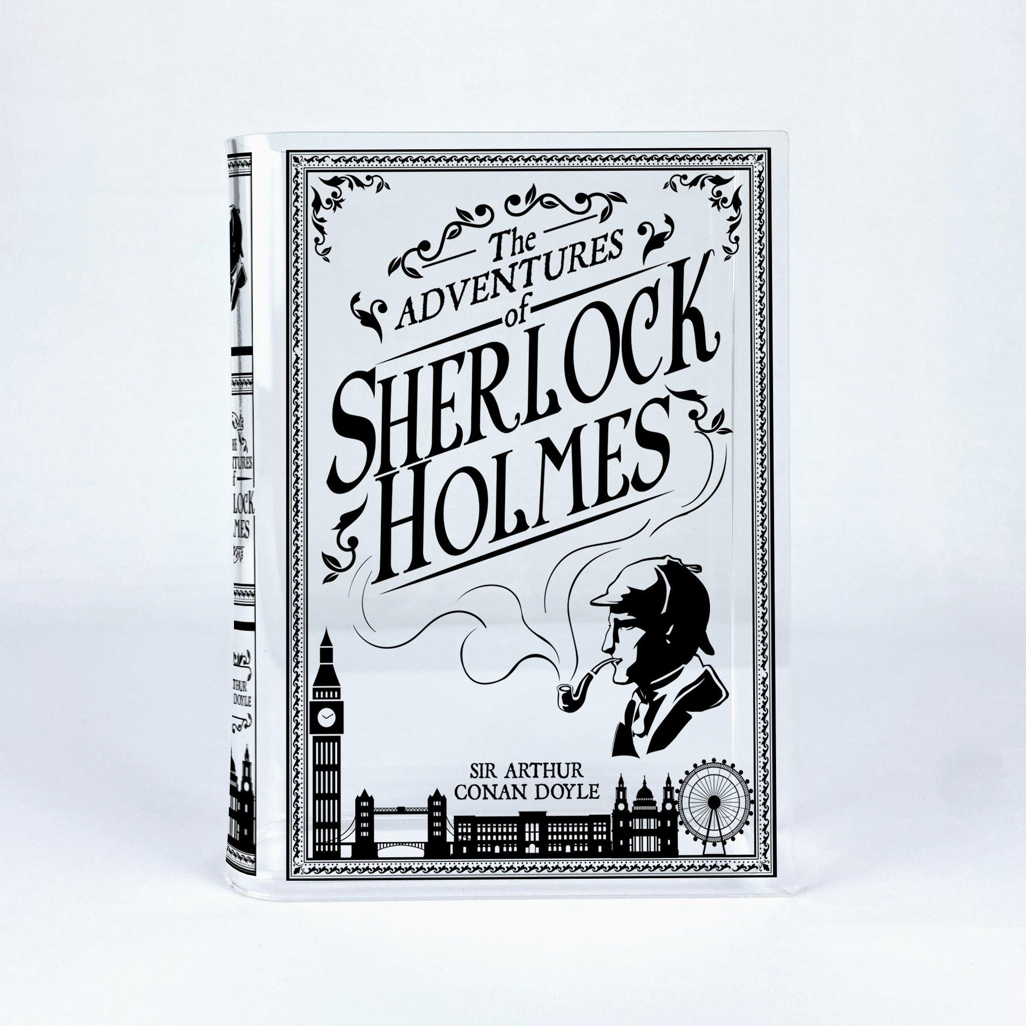 Sherlock Holmes Acrylic Book Vase