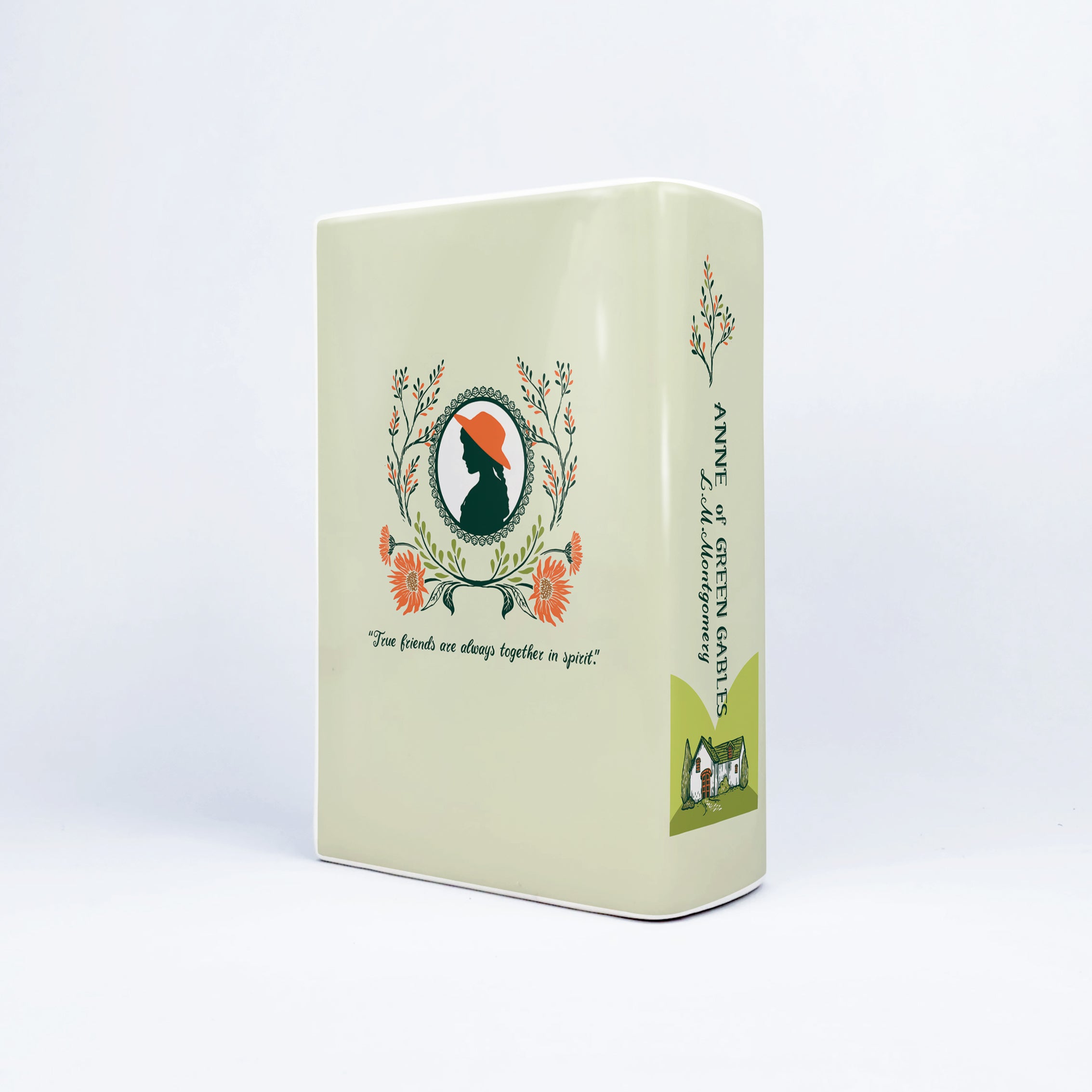Anne of Green Gables Ceramic Book Vase - Large
