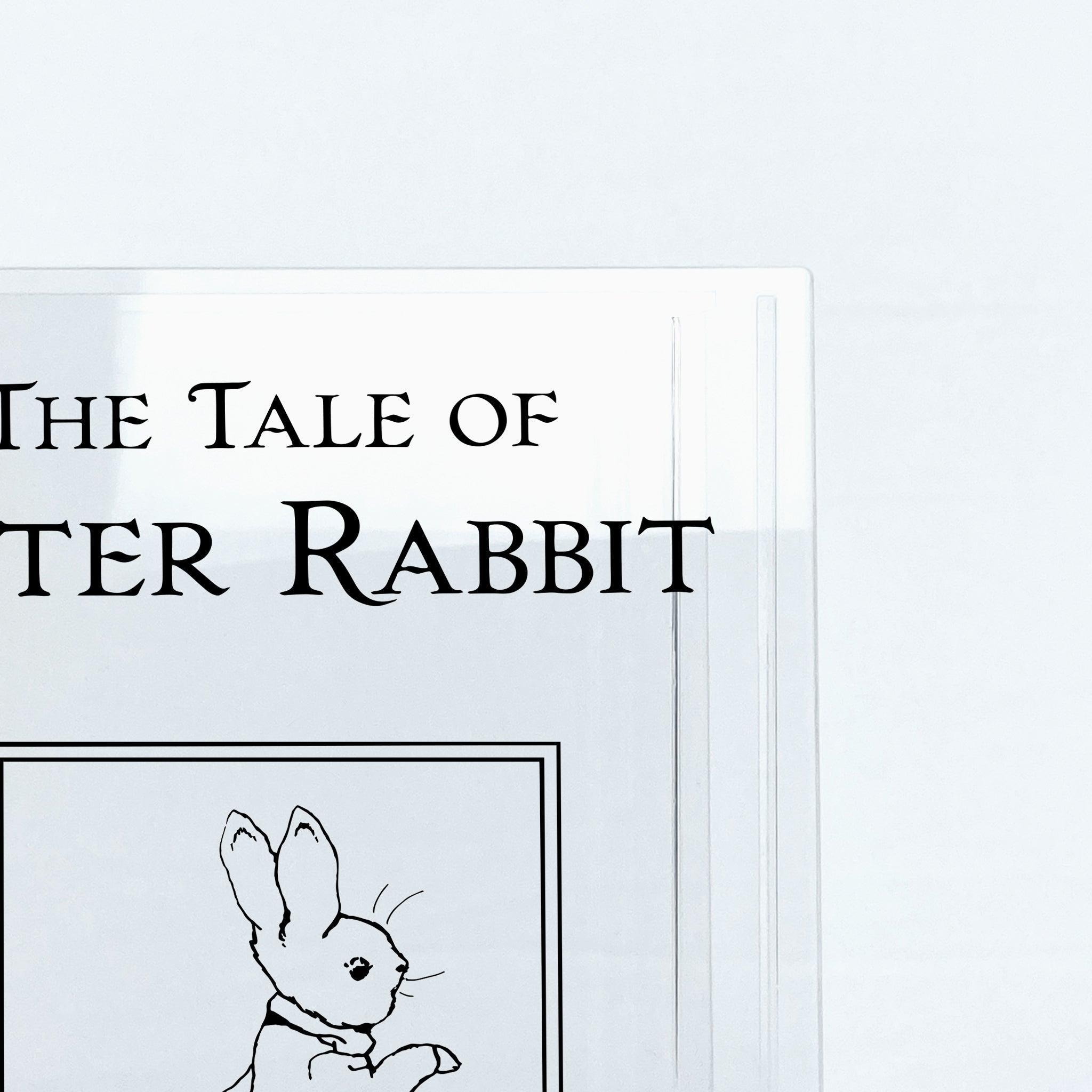 The Tale of Peter Rabbit Acrylic Book Vase