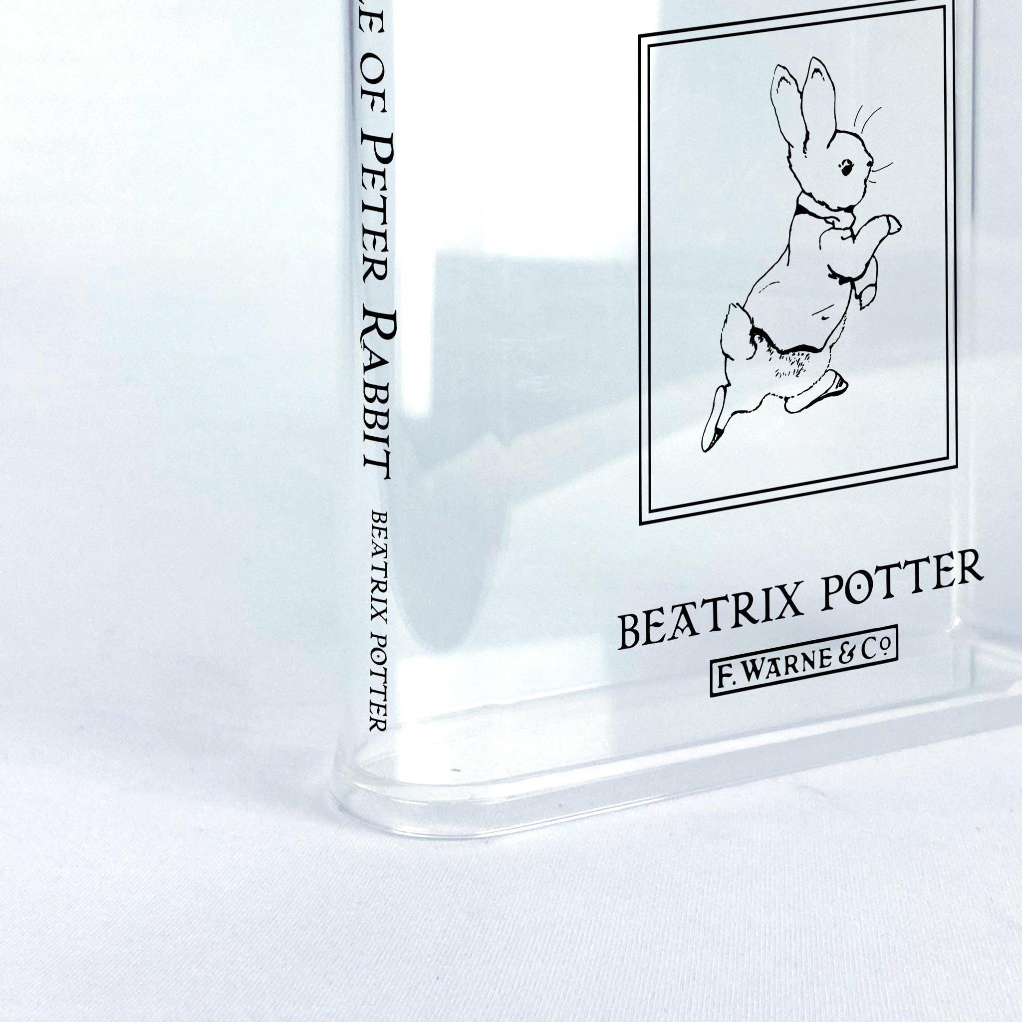 The Tale of Peter Rabbit Acrylic Book Vase