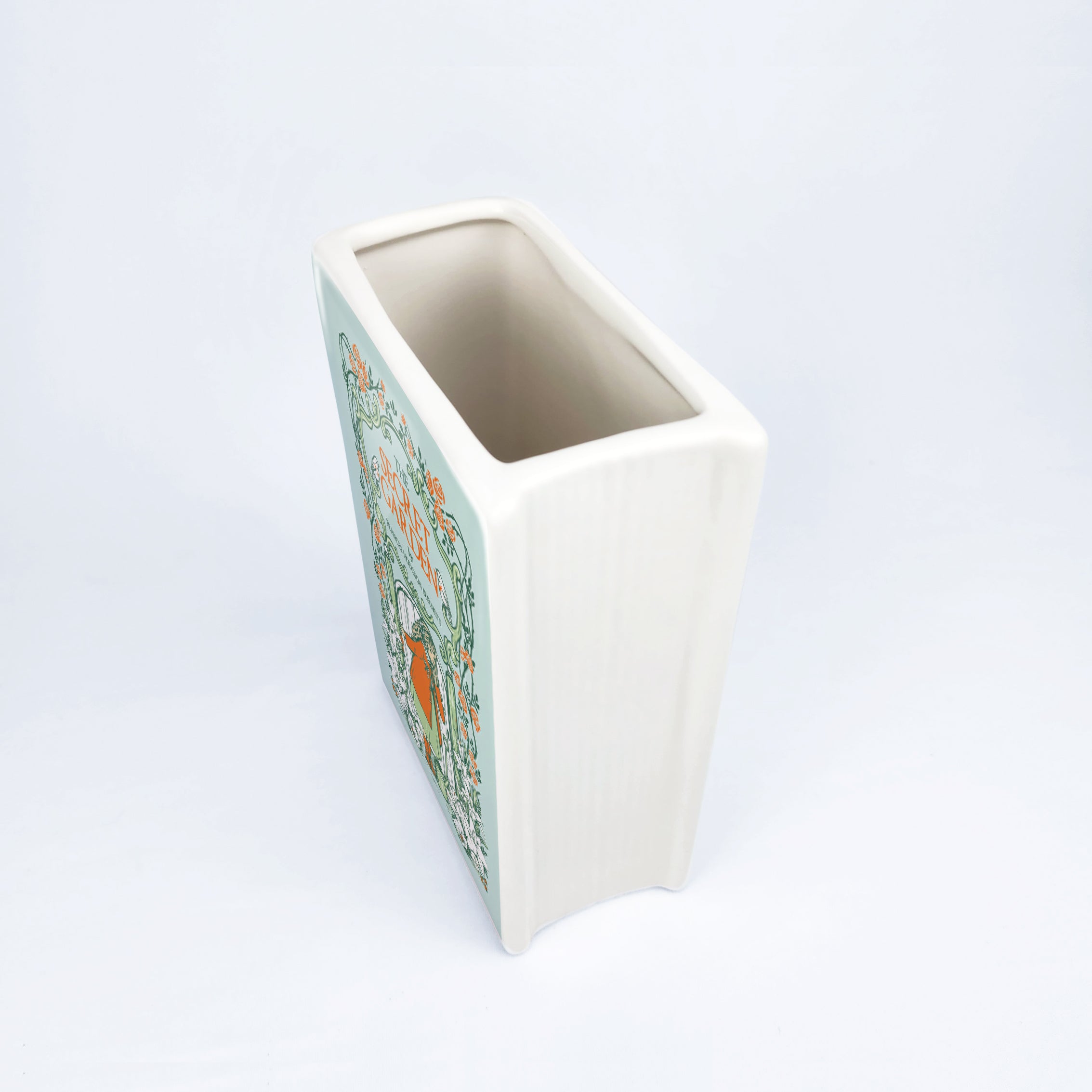 The Secret Garden Ceramic Book Vase - Small