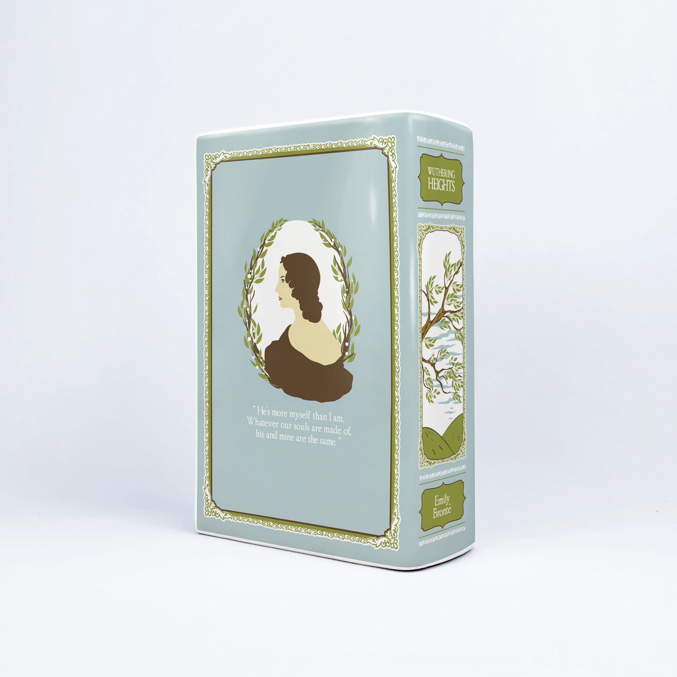 Wuthering Heights Ceramic Book Vase - Large