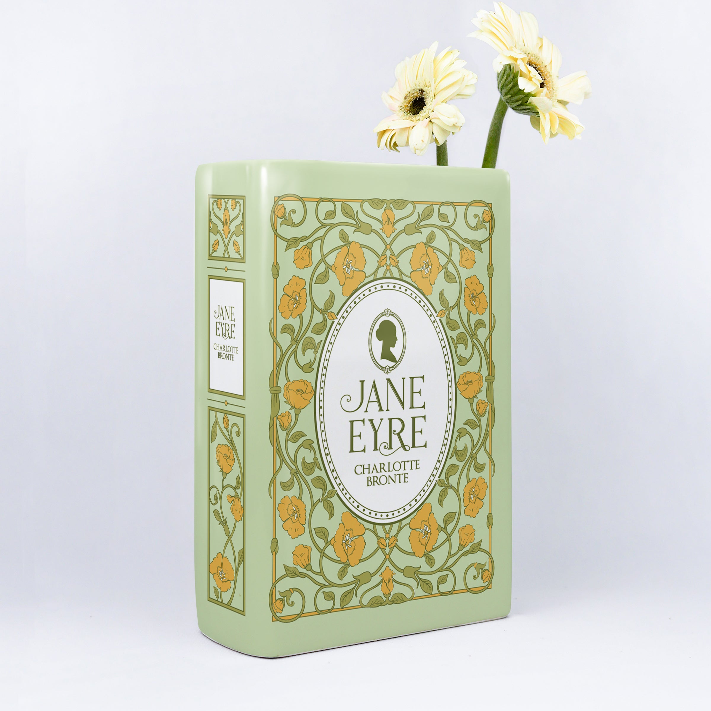 Jane Eyre Ceramic Book Vase - Large