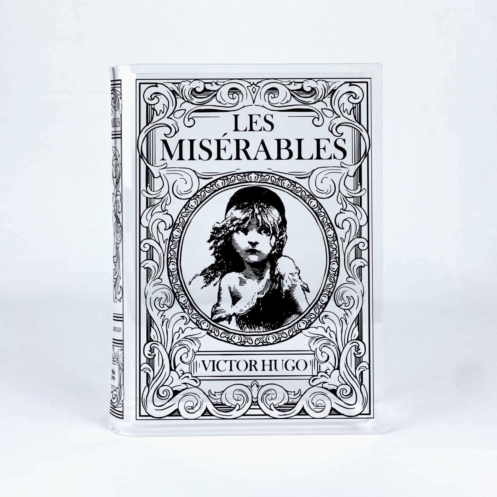Les Misérables Acrylic Book Vase