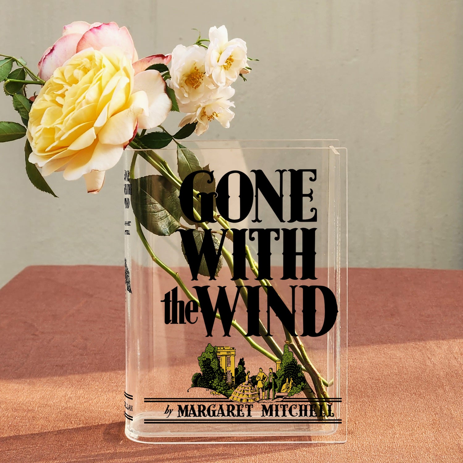 Gone with the Wind Acrylic Book Vase