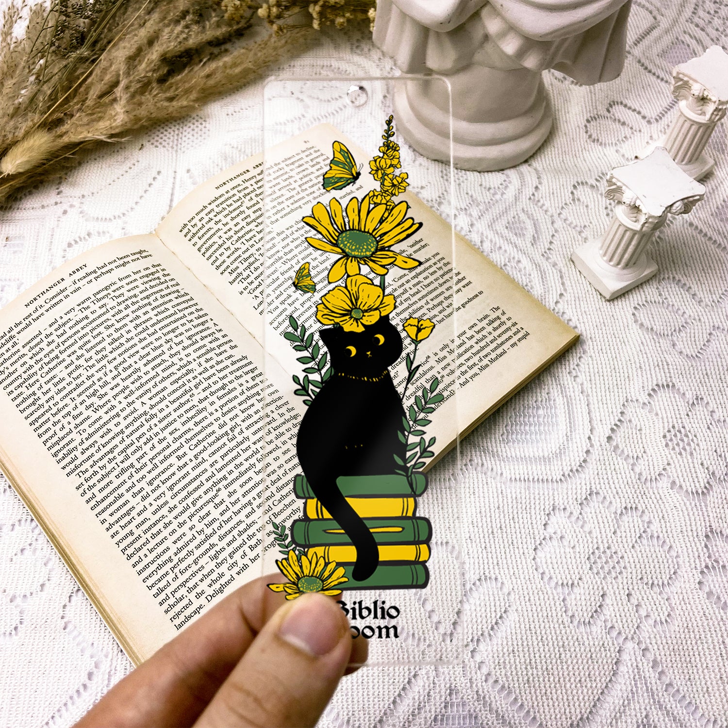 Cat Acrylic Bookmark