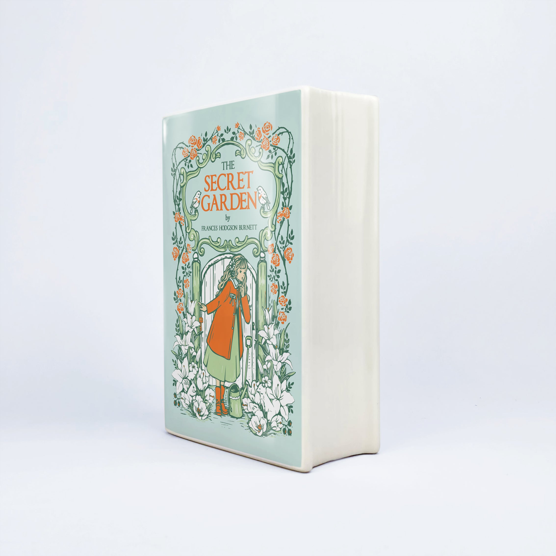The Secret Garden Ceramic Book Vase - Large