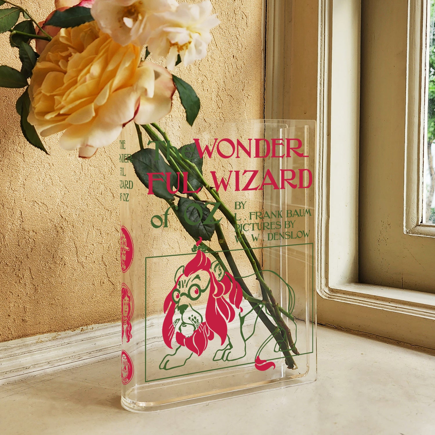 Wizard of Oz Acrylic Book Vase - II