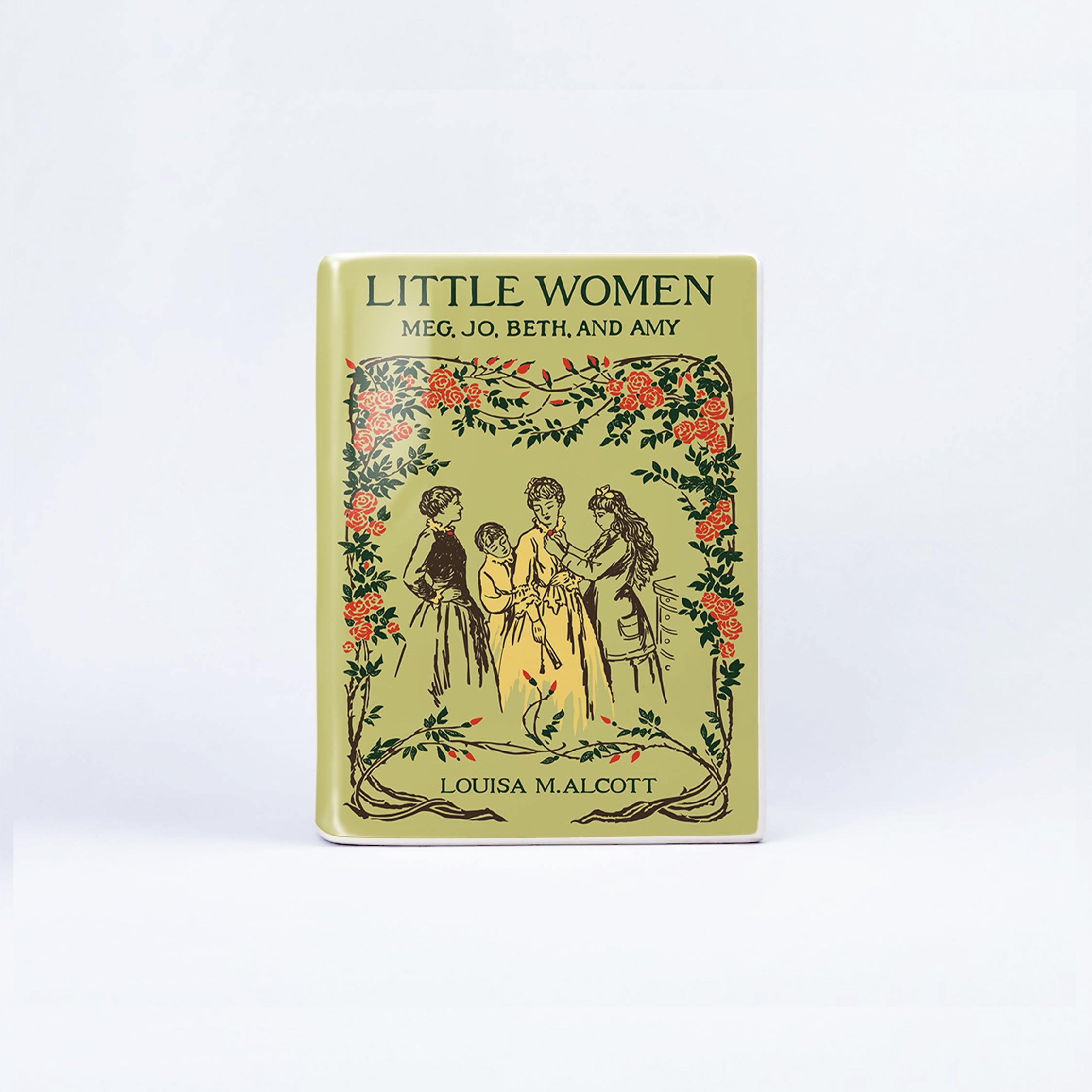 Little Women Ceramic Book Vase - Small
