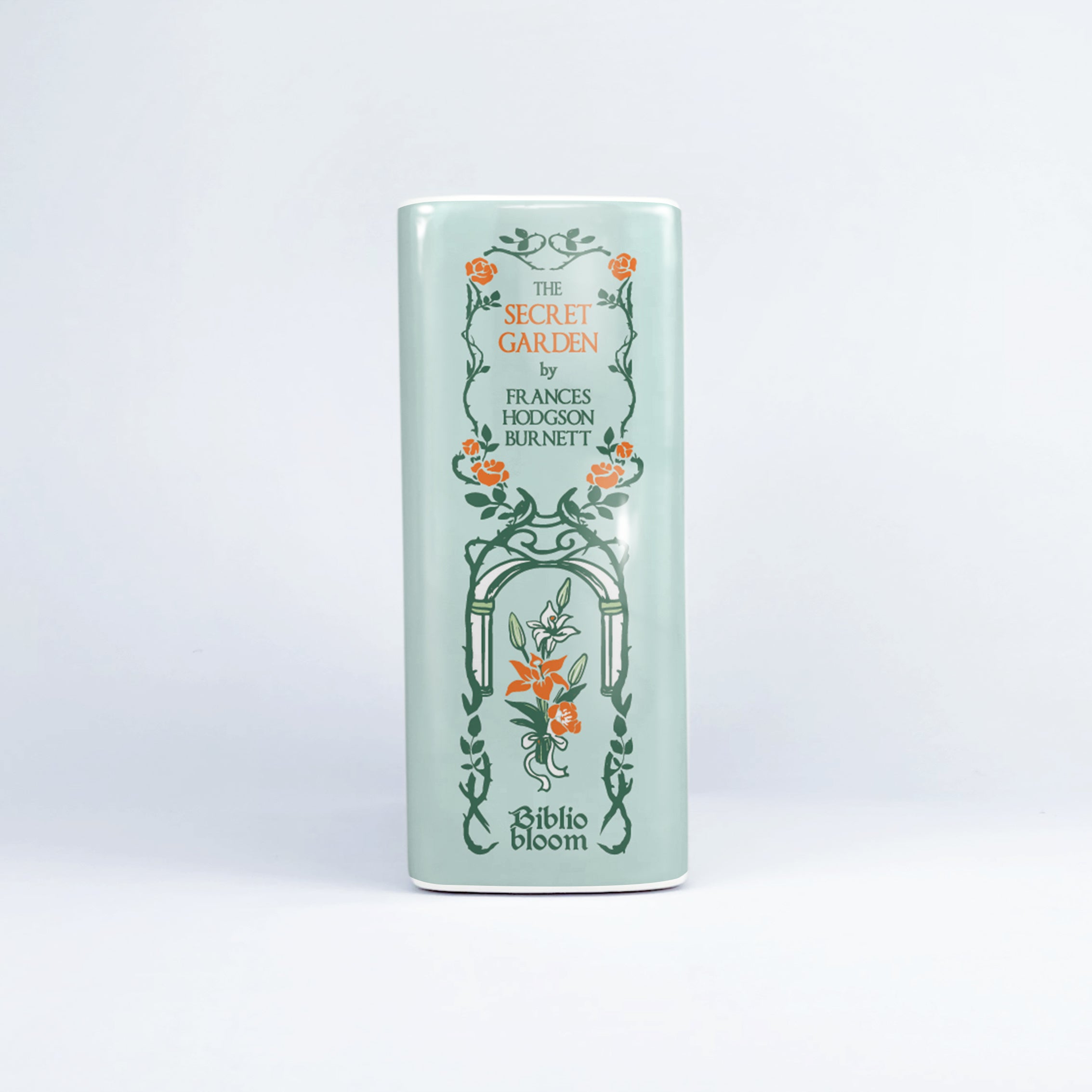 The Secret Garden Ceramic Book Vase - Small