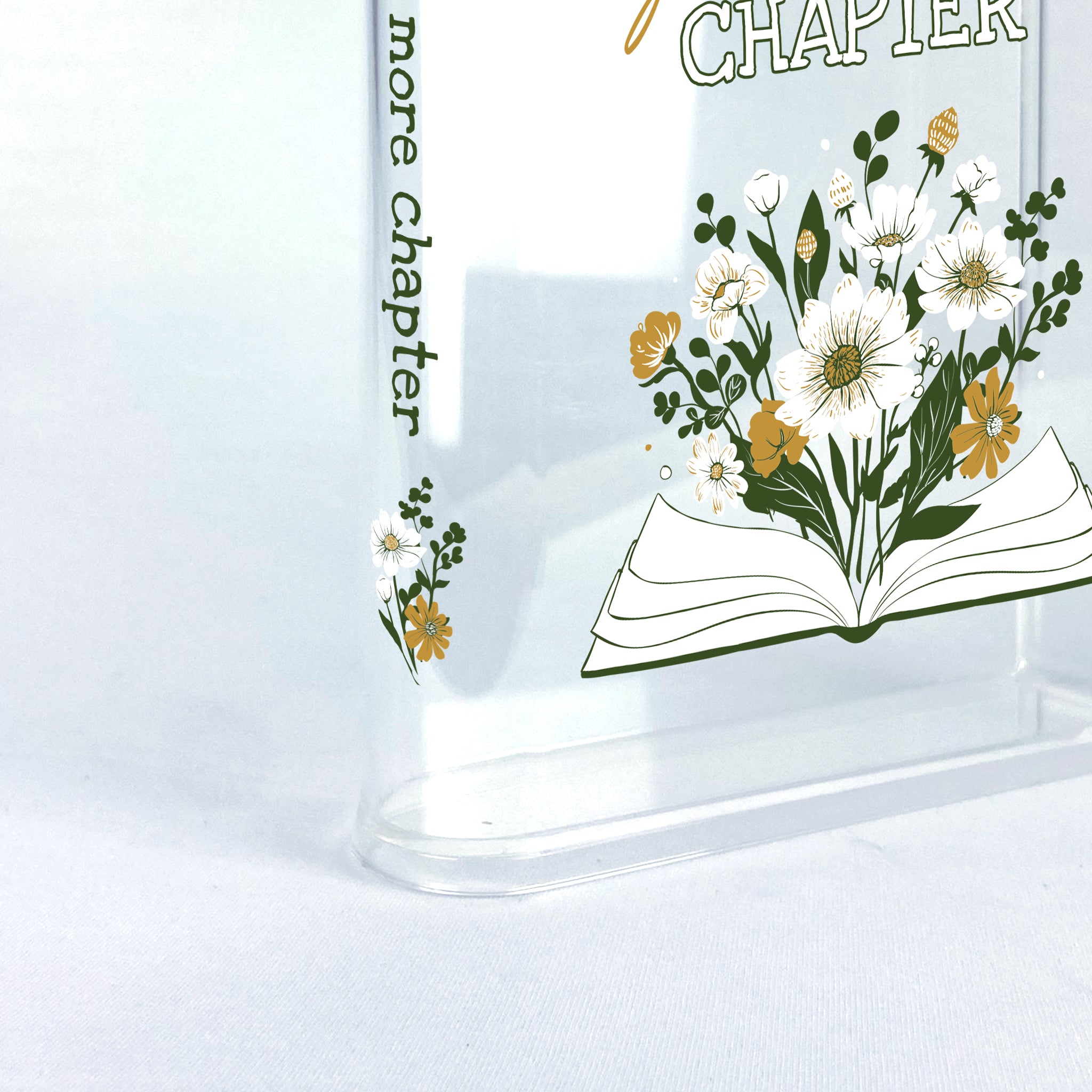 Just One More Chapter Acrylic Book Vase - Colorful
