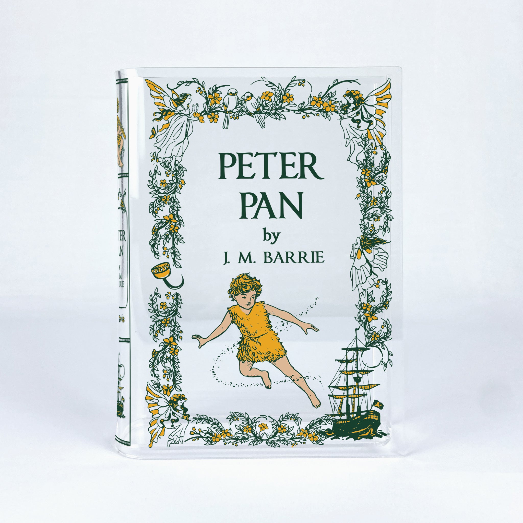 Peter Pan Acrylic Book Vase
