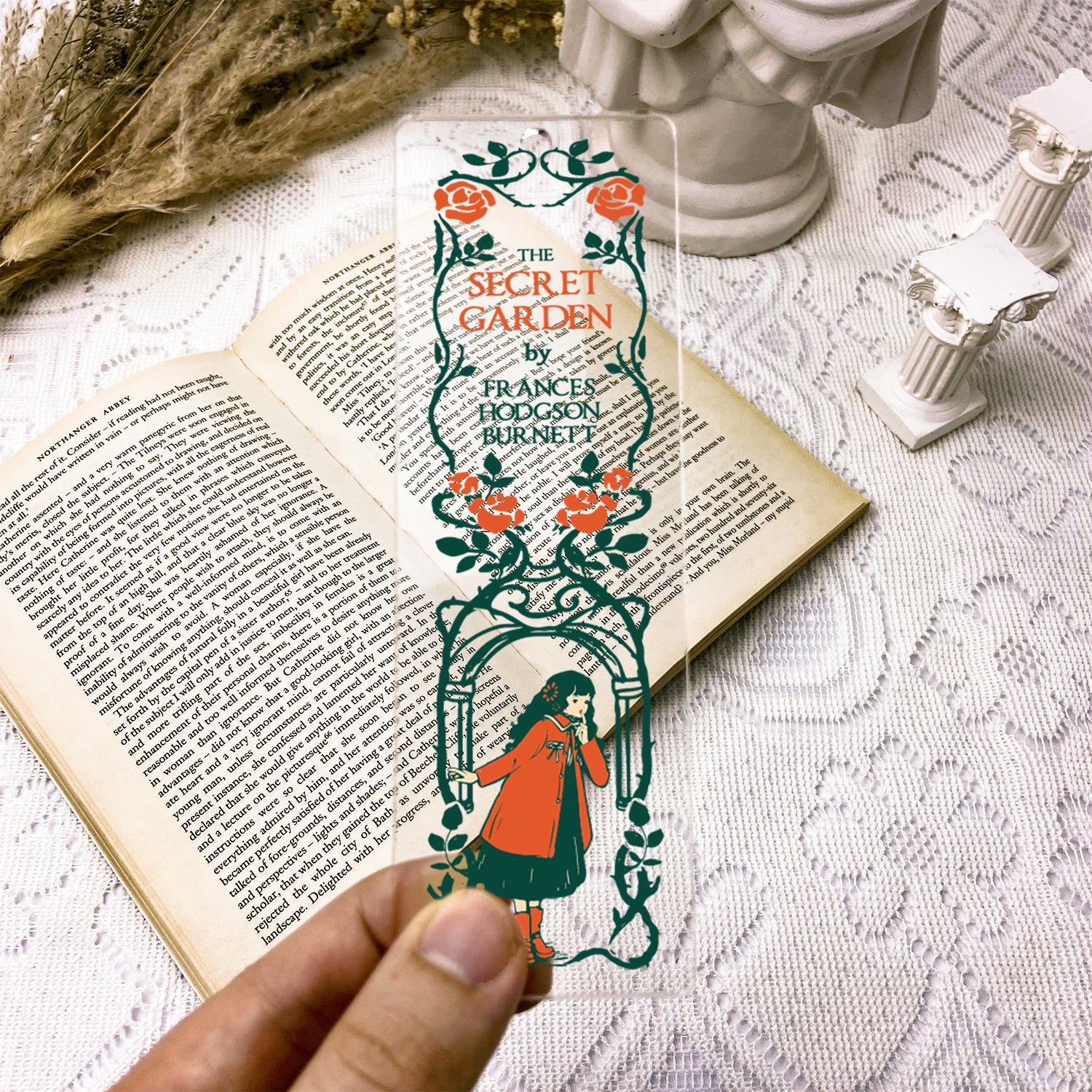 The Secret Garden Acrylic Bookmark