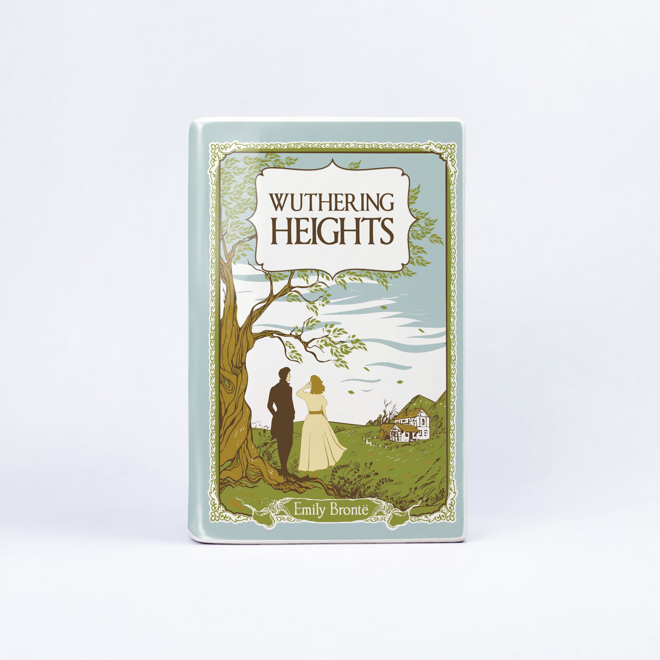 Wuthering Heights Ceramic Book Vase - Large