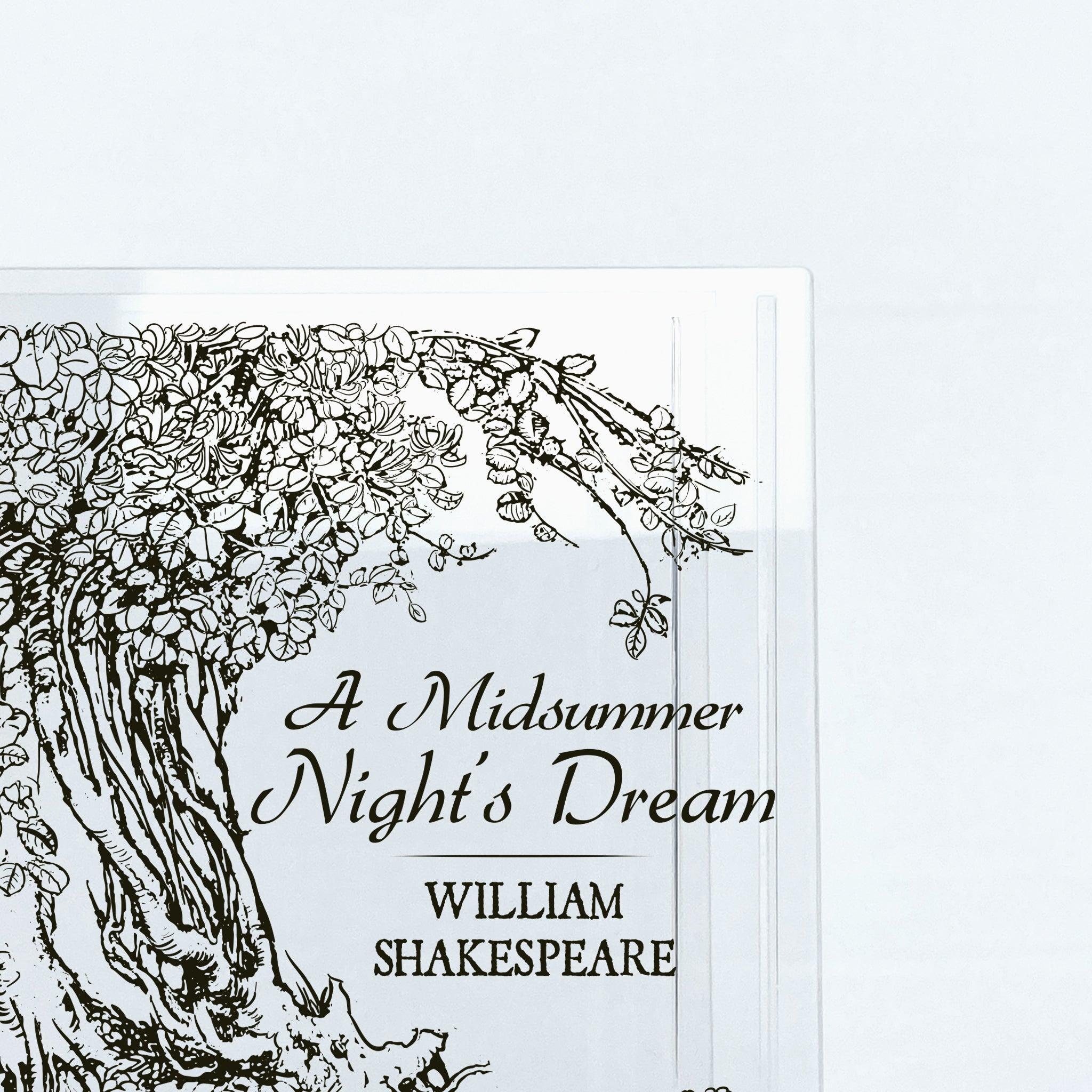 A Midsummer Night's Dream Acrylic Book Vase