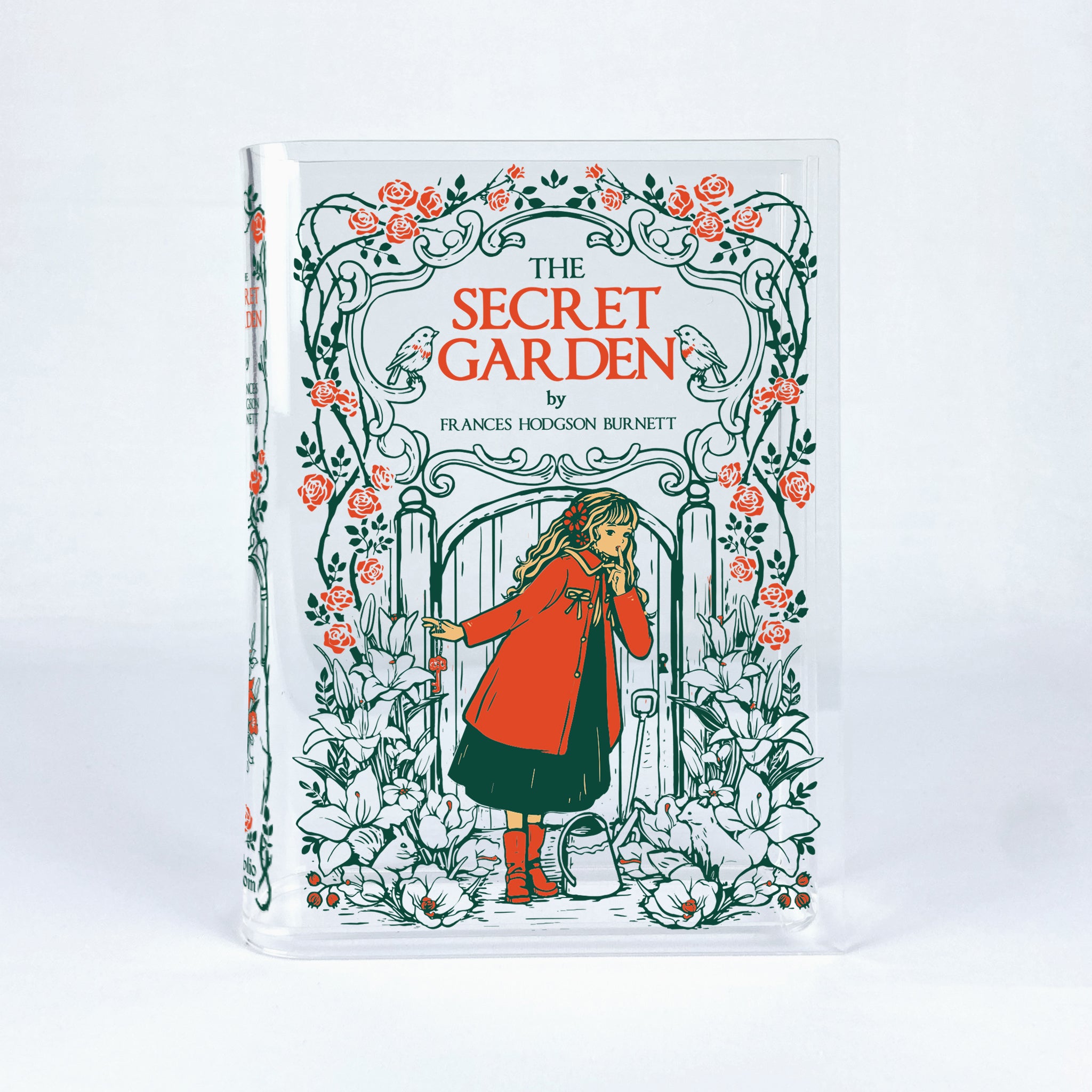 The Secret Garden Acrylic Book Vase - Blonde