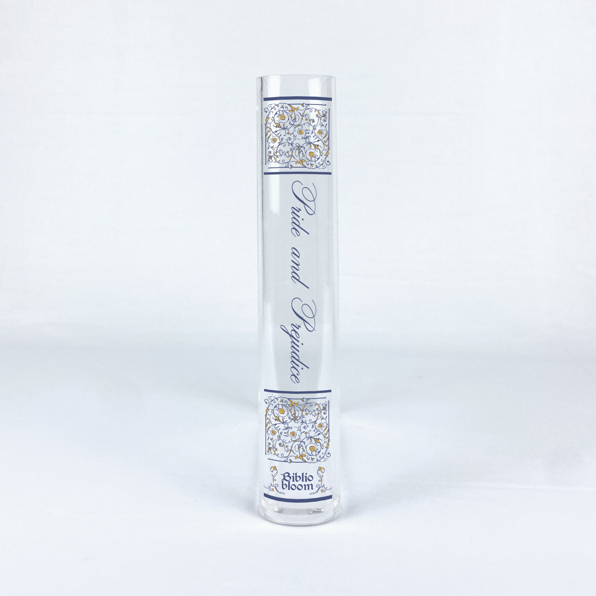 Pride and Prejudice Acrylic Book Vase - II - Colorful
