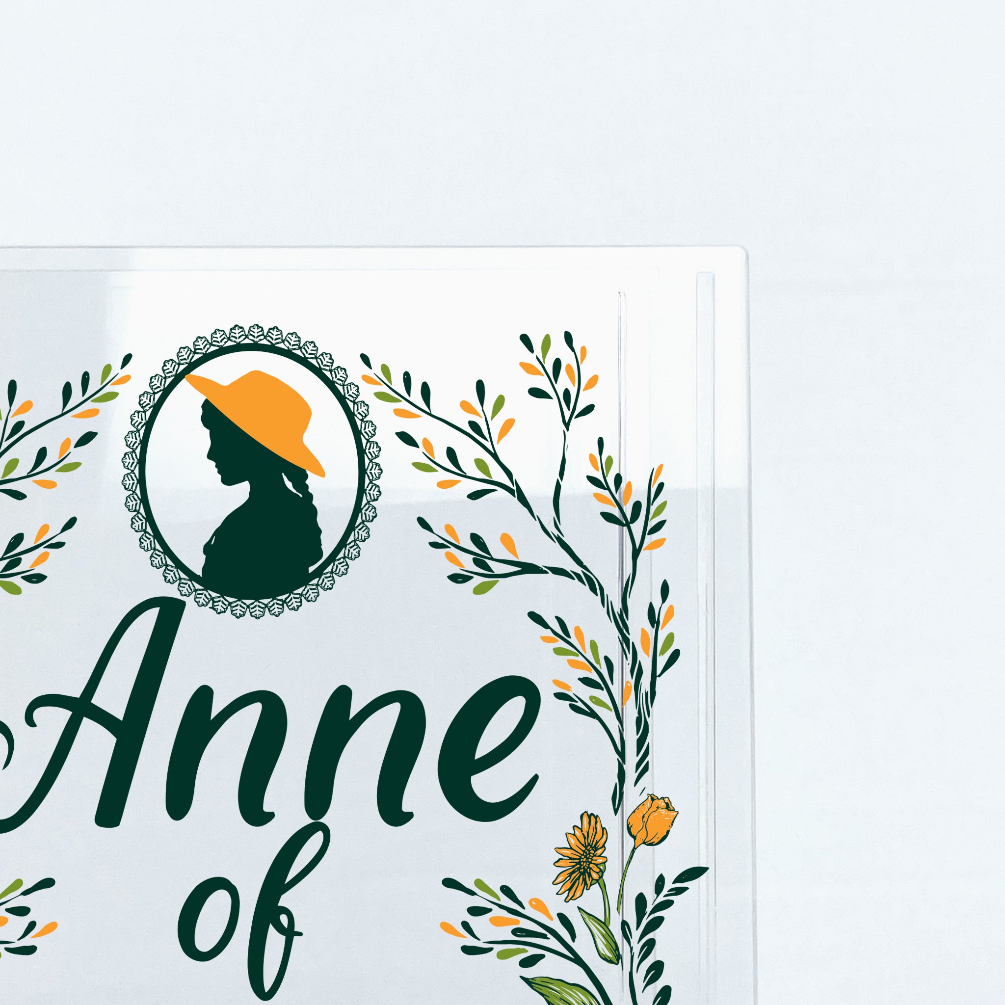 Anne of Green Gables Acrylic Book Vase - Colorful