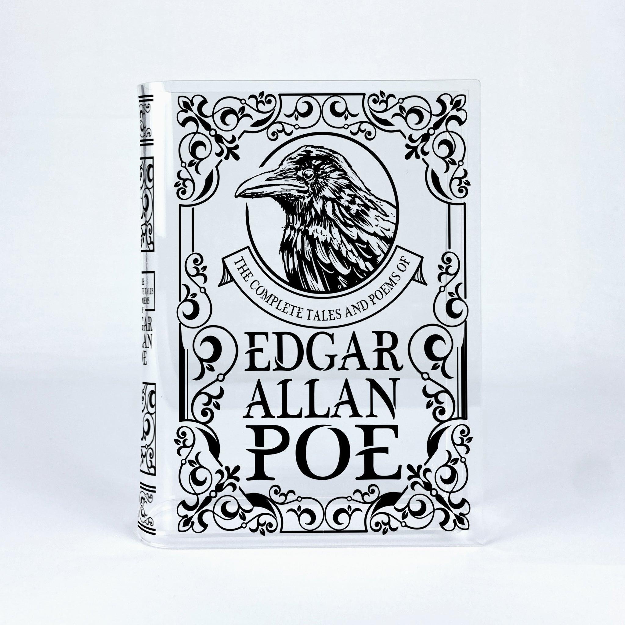 Edgar Allan Poe Acrylic Book Vase