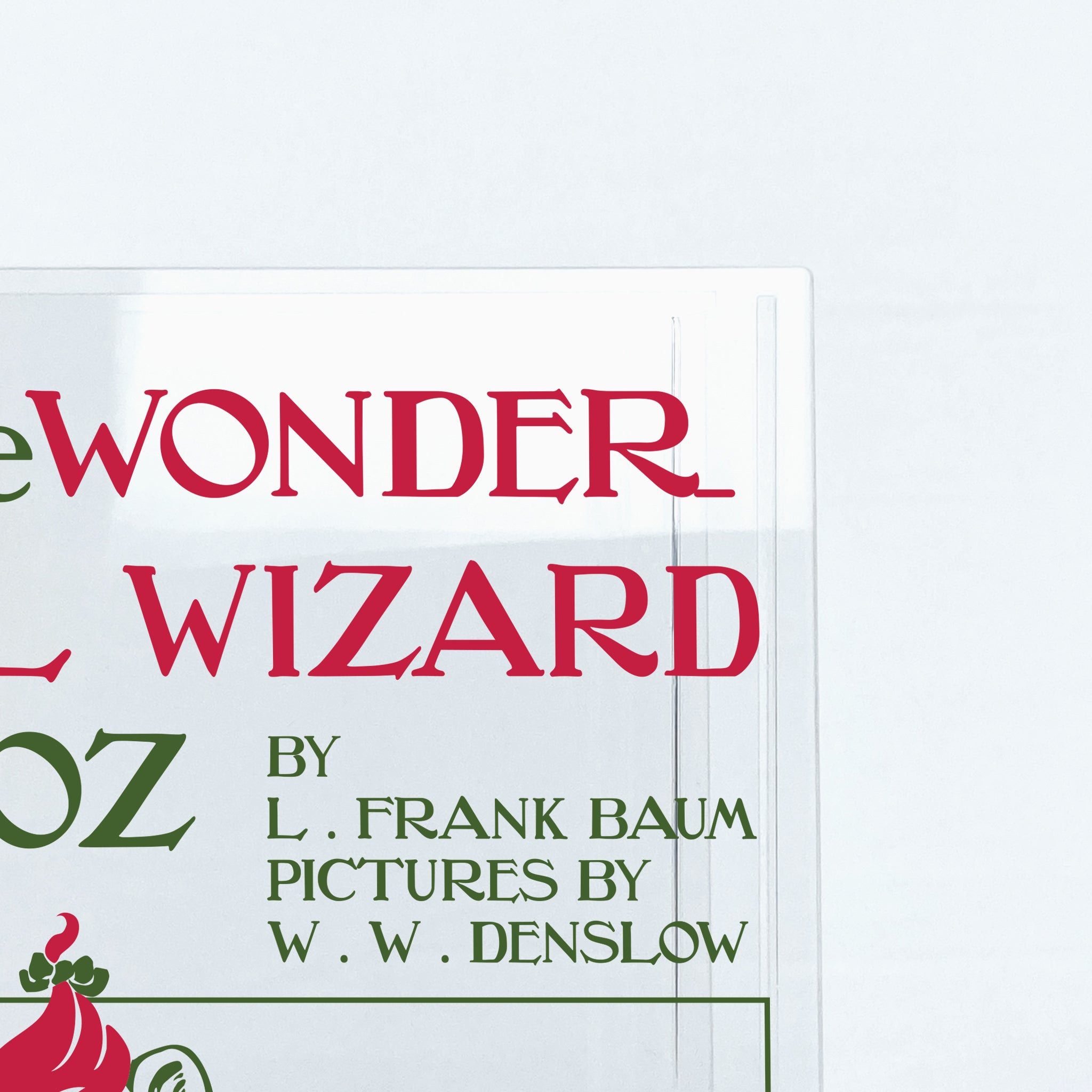 Wizard of Oz Acrylic Book Vase - II