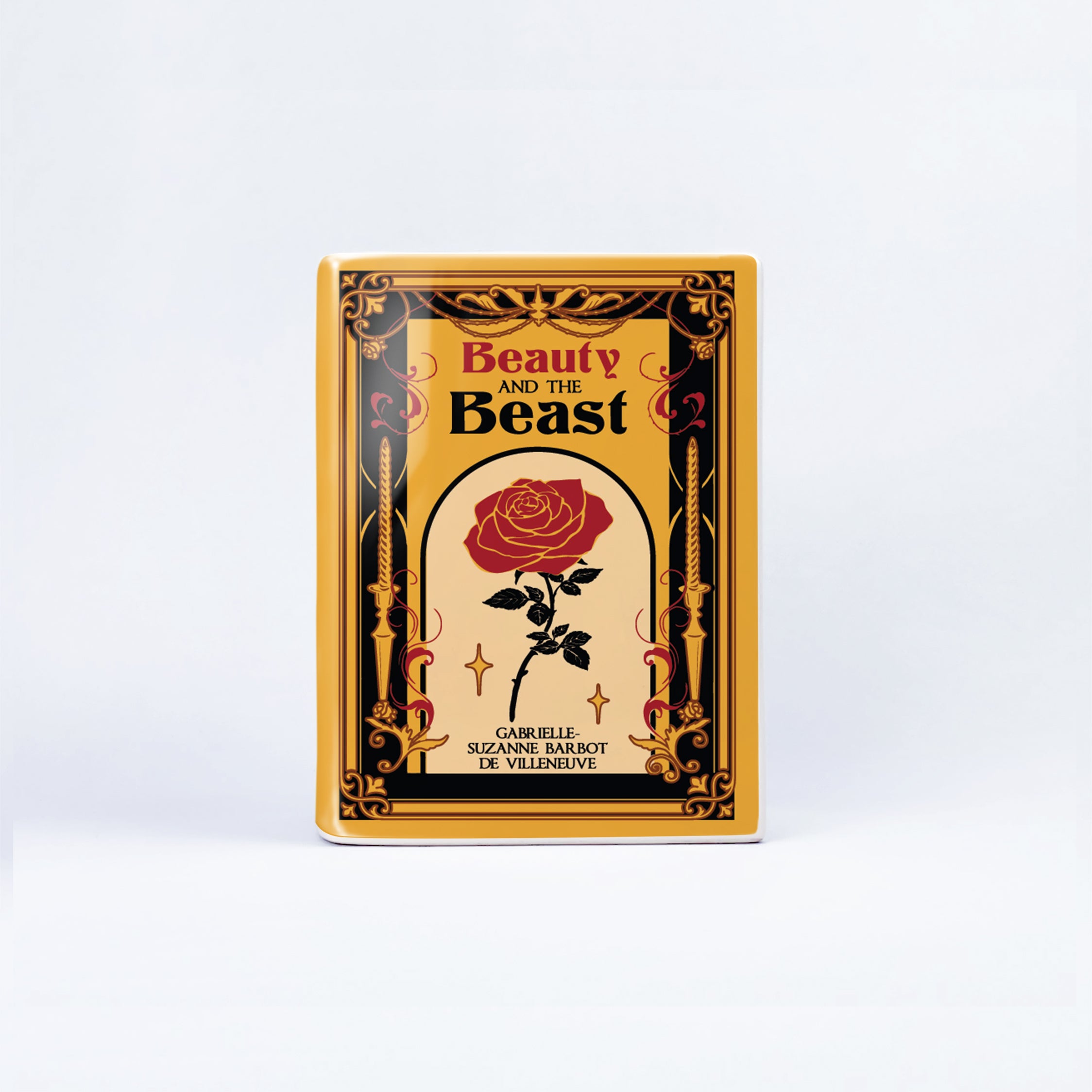 Beauty and the Beast Ceramic Book Vase - Small