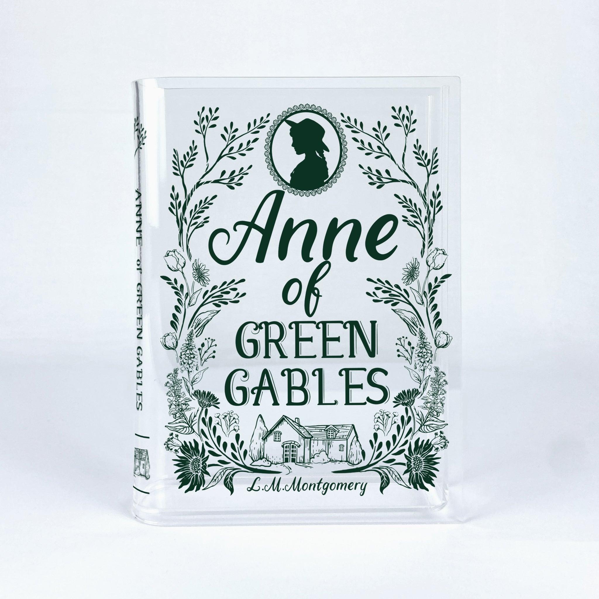 Anne of Green Gables Acrylic Book Vase - Green