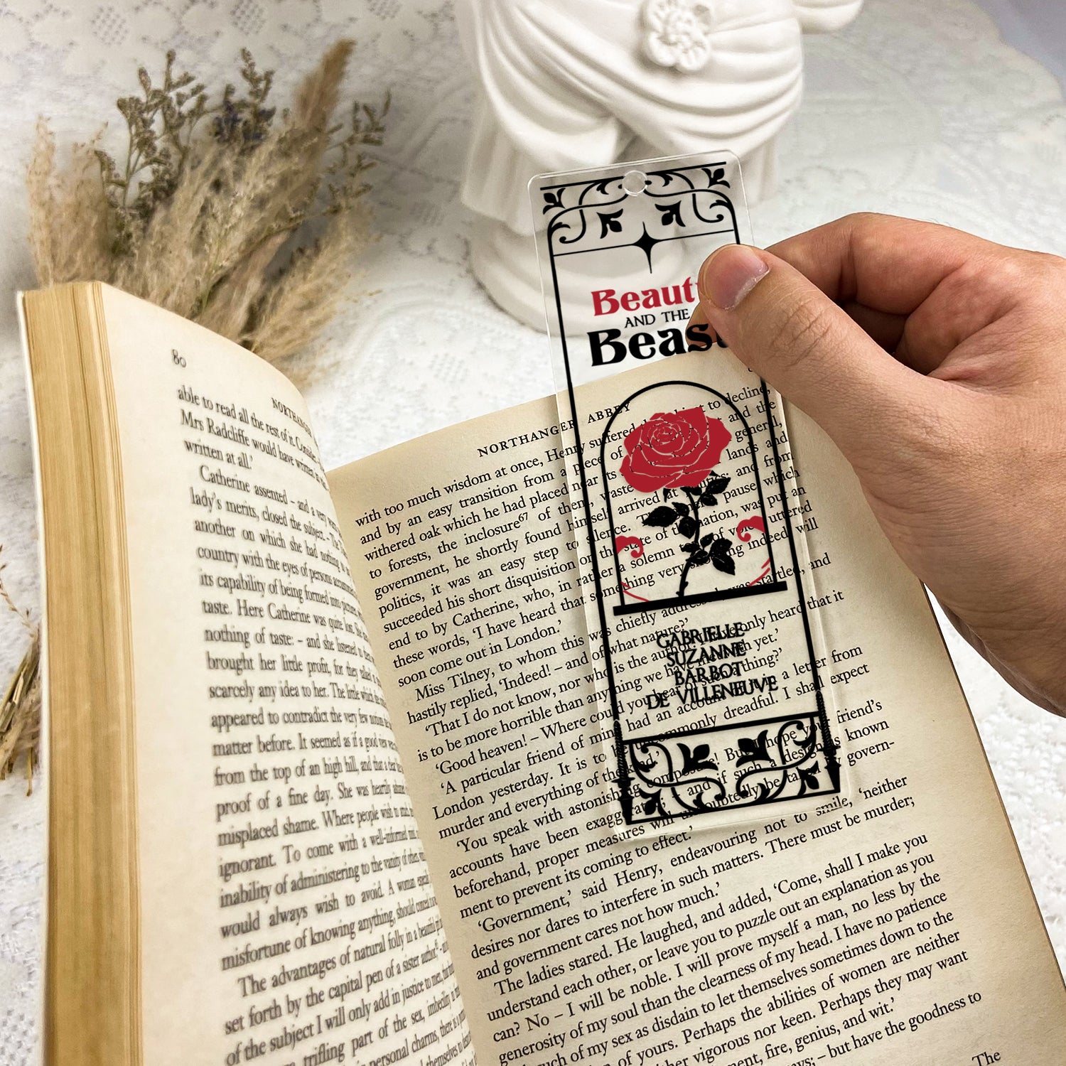 Beauty and the Beast Acrylic Bookmark