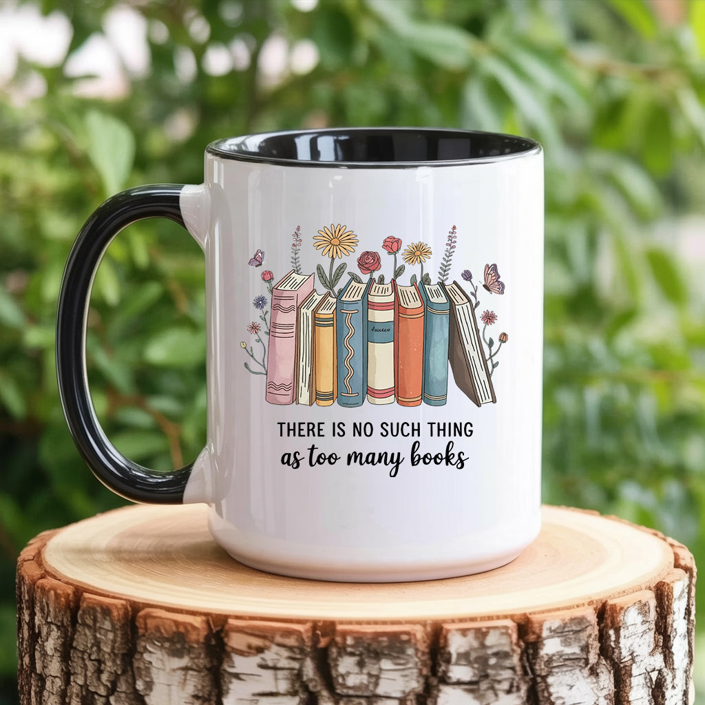 Too Many Books Mug