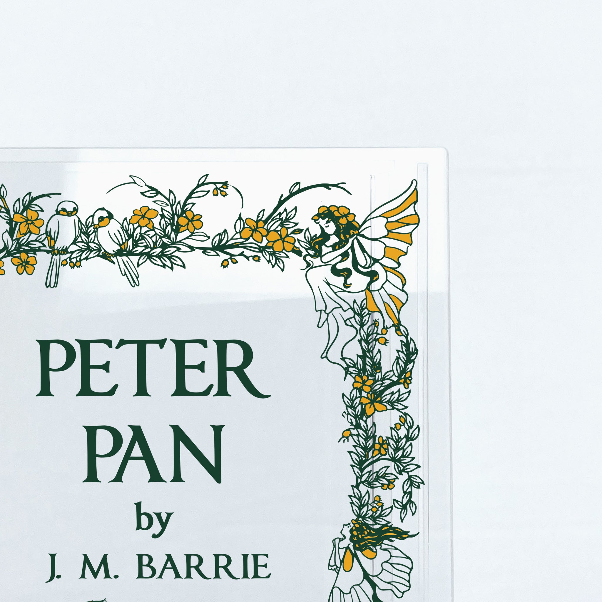 Peter Pan Acrylic Book Vase
