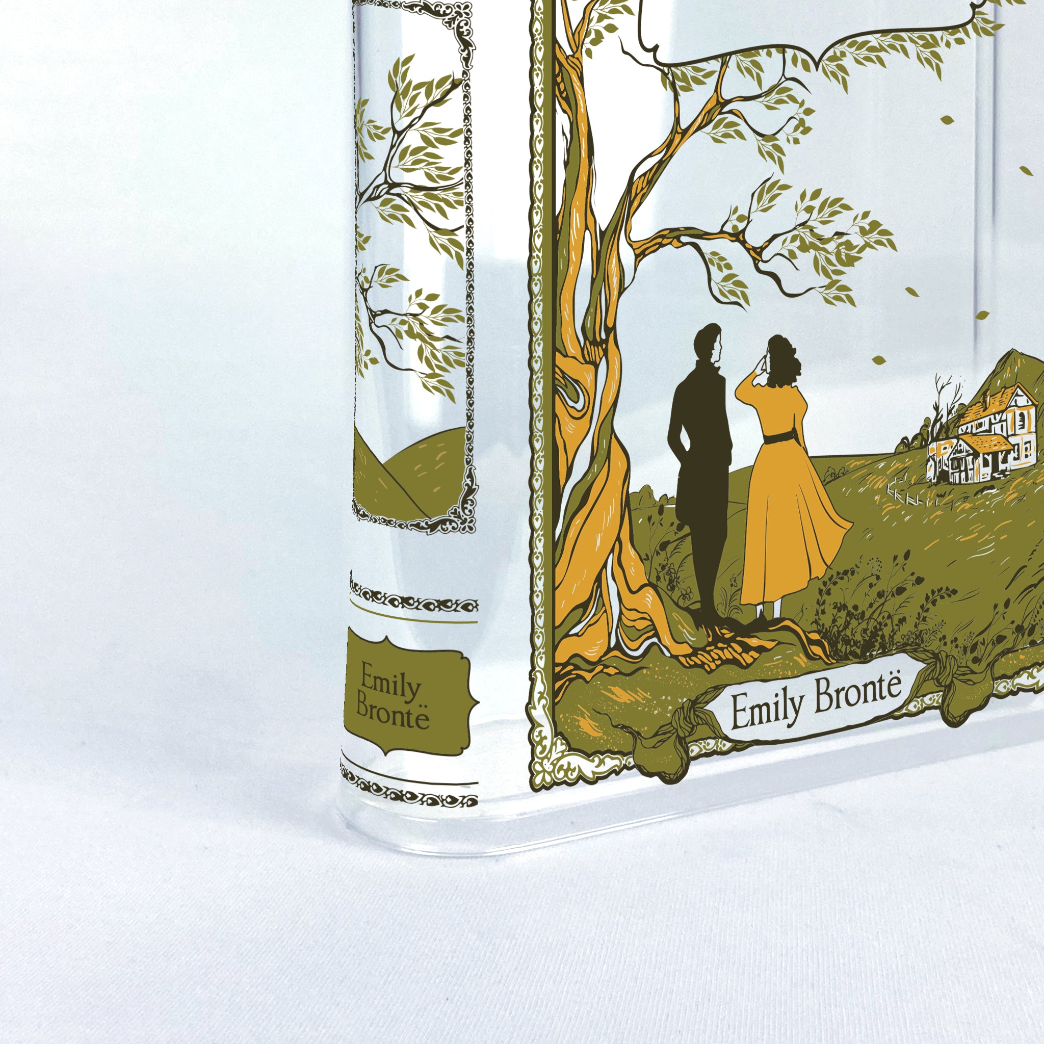 Wuthering Heights Acrylic Book Vase - Colorful