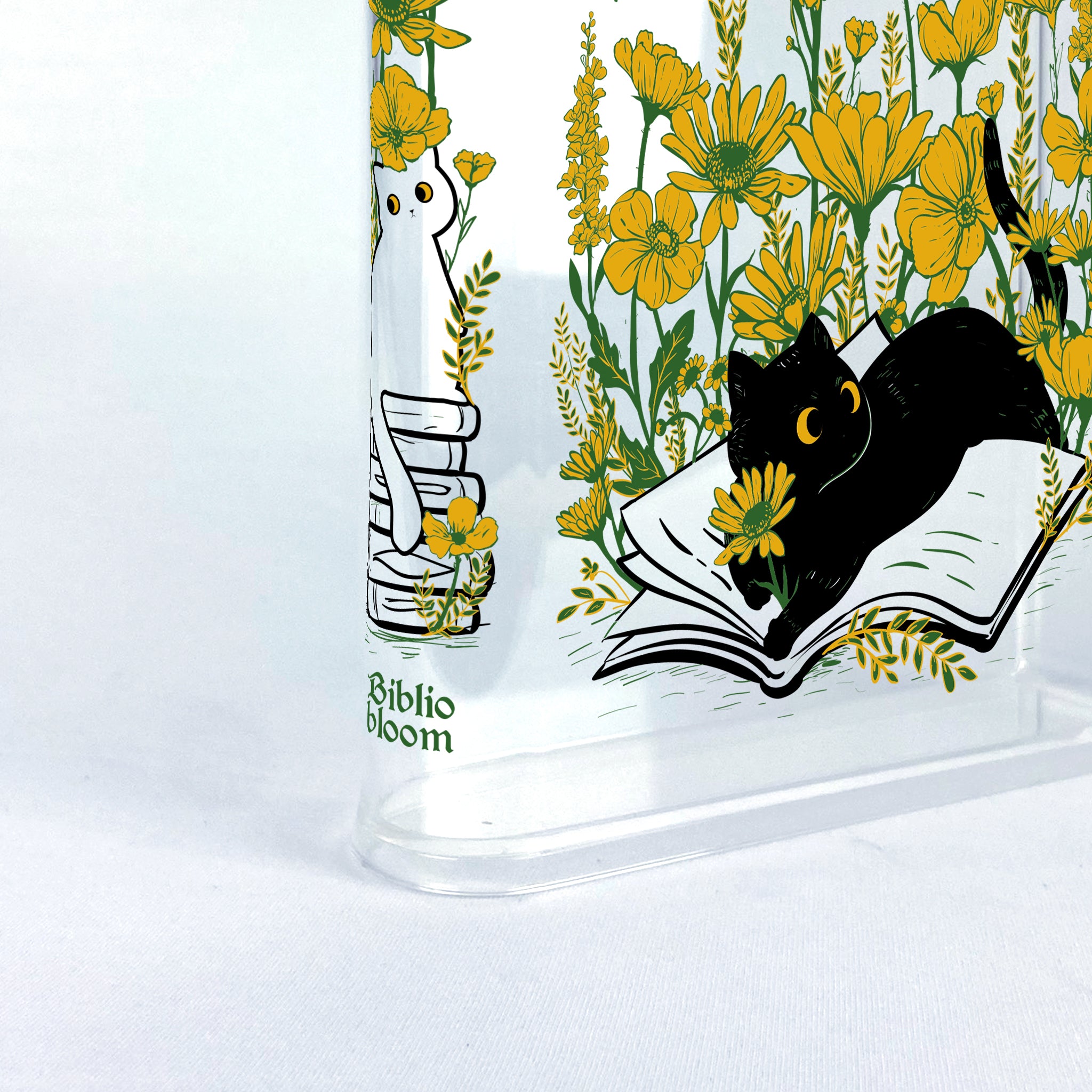 Cat Acrylic Book Vase