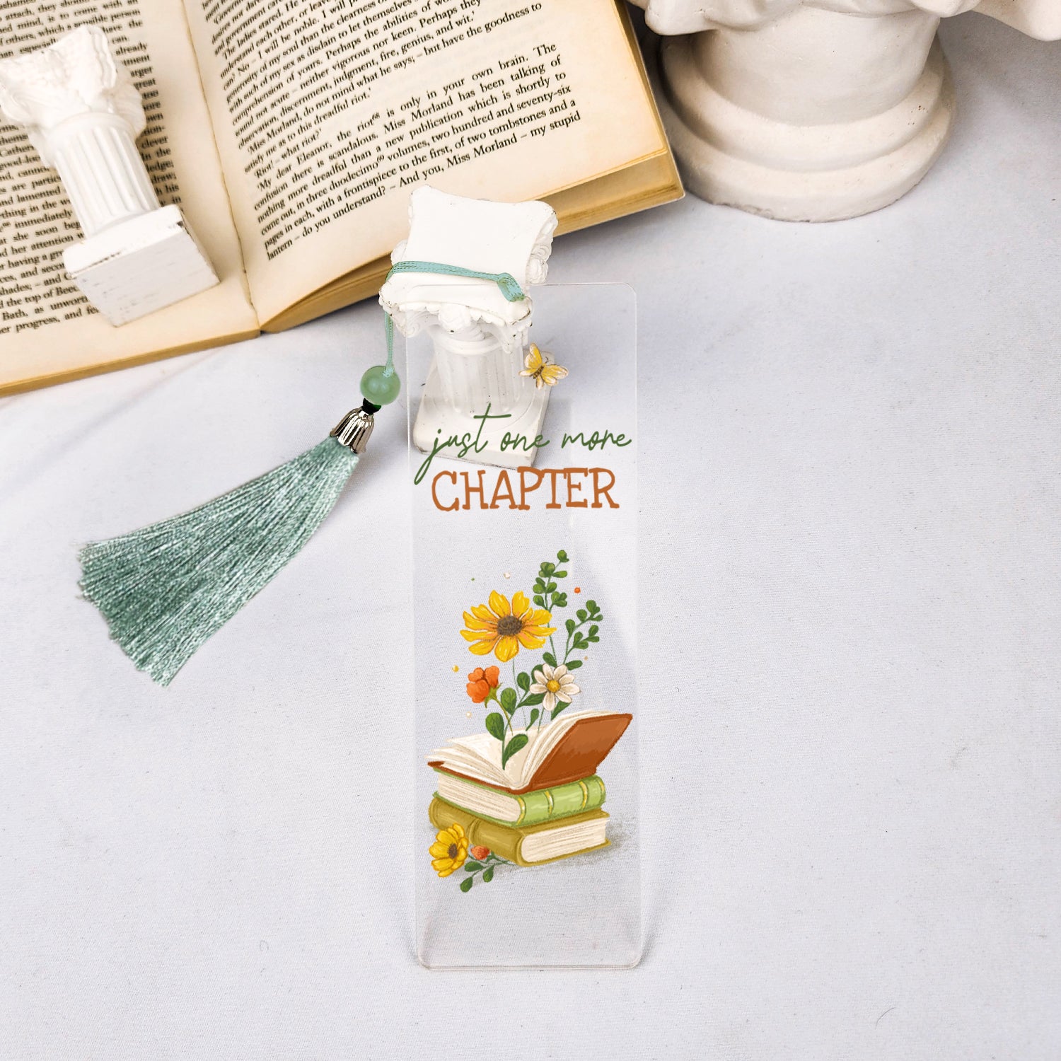 Just One More Chapter Acrylic Bookmark