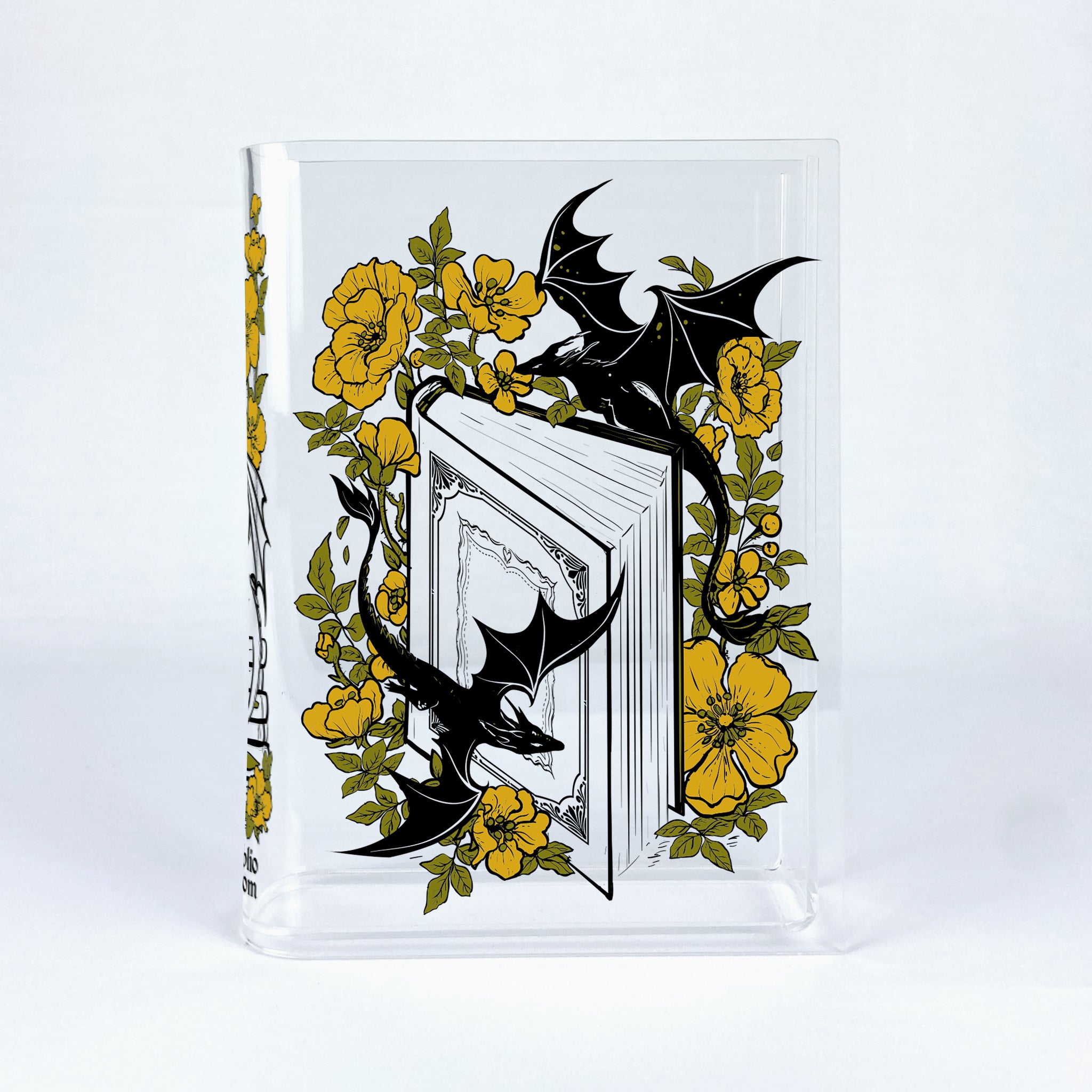 Dragon Acrylic Book Vase