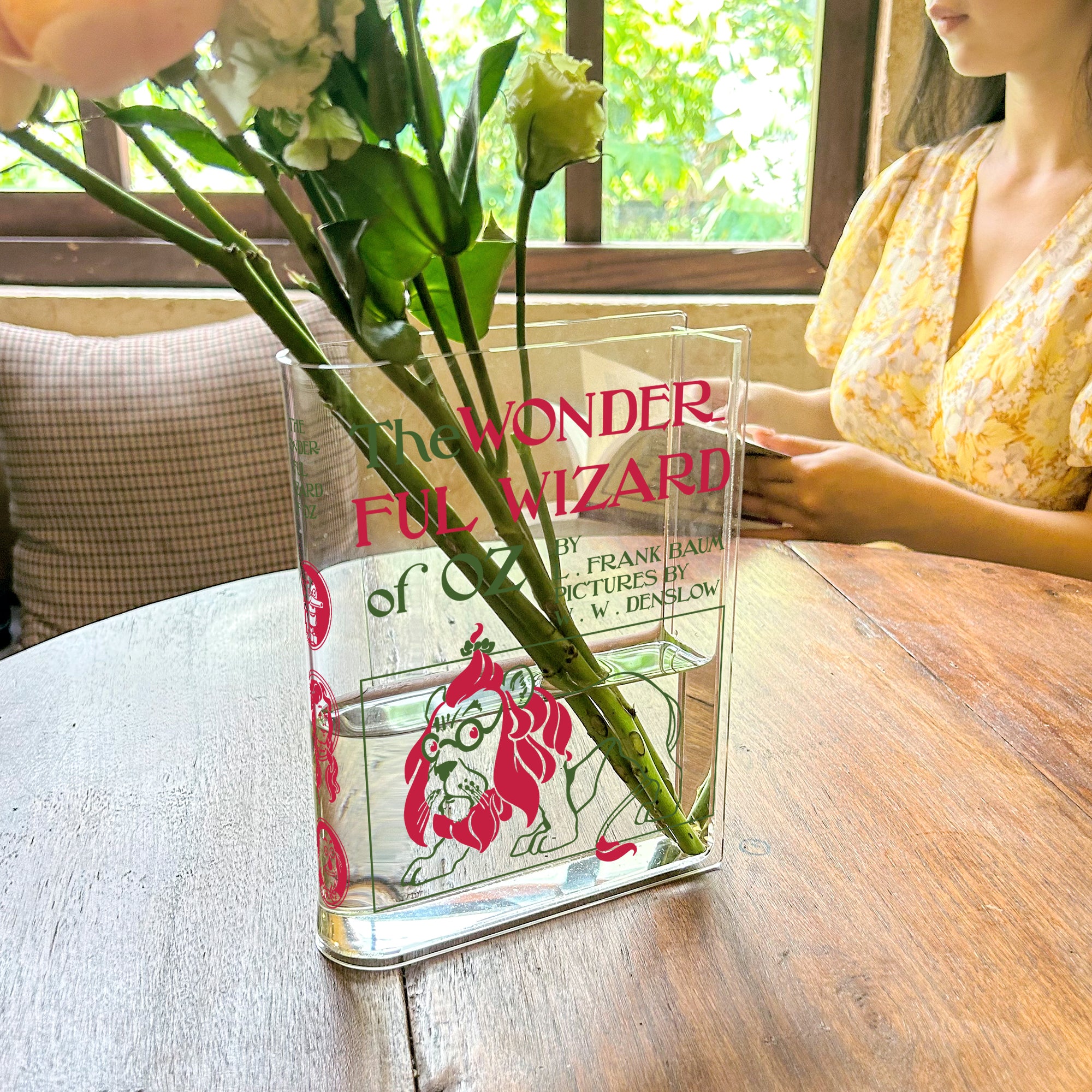 Wizard of Oz Acrylic Book Vase - II