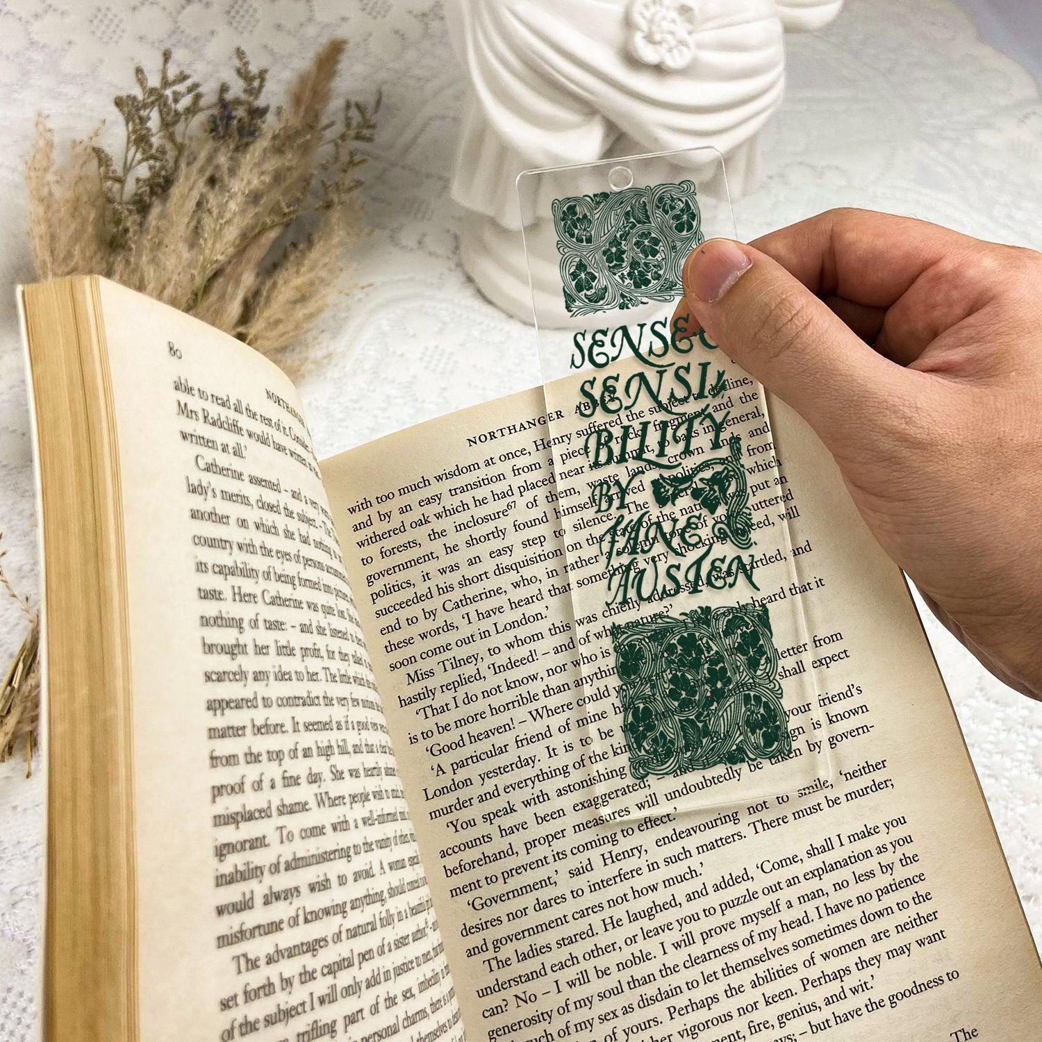 Sense and Sensibility Acrylic Bookmark