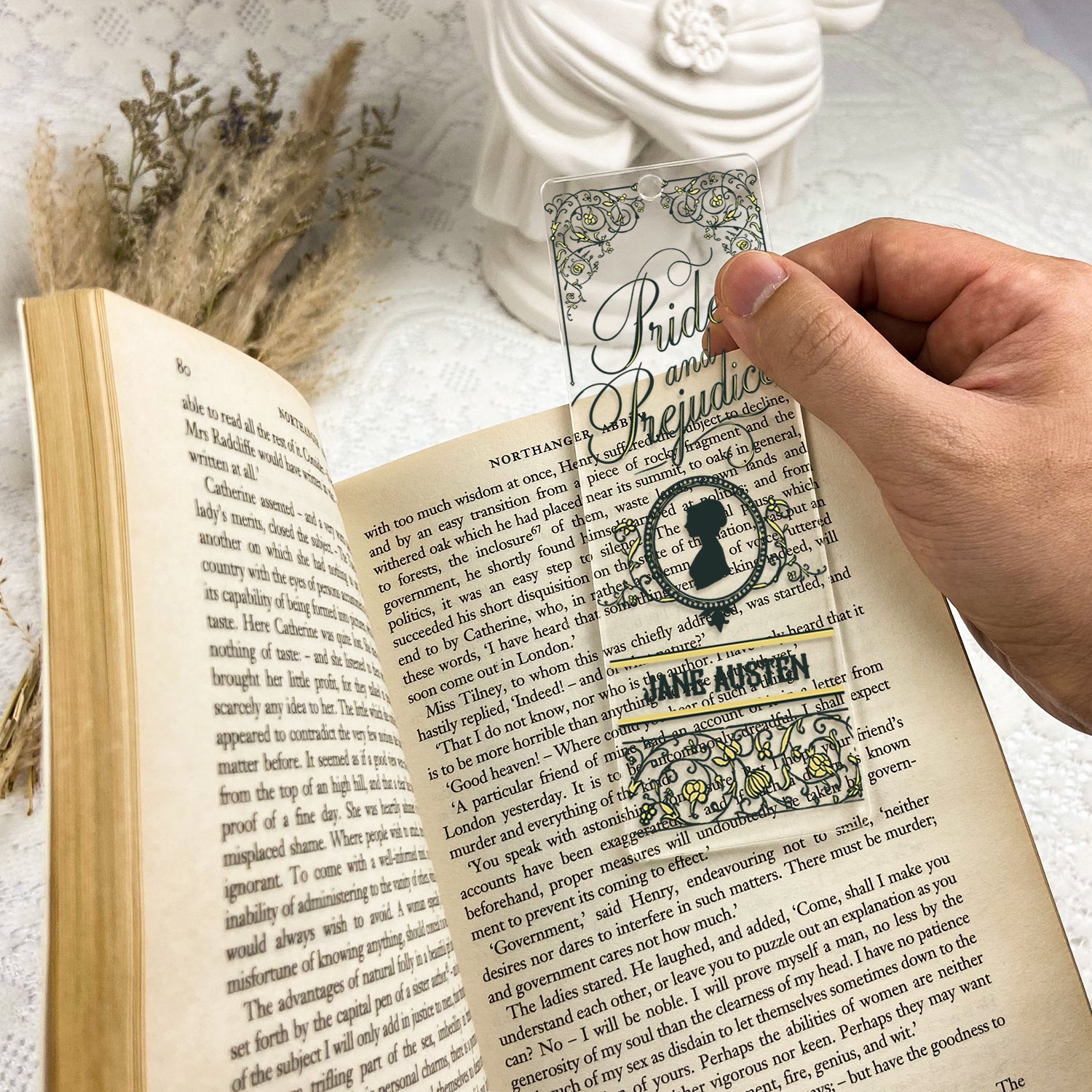 Pride and Prejudice Acrylic Bookmark - II