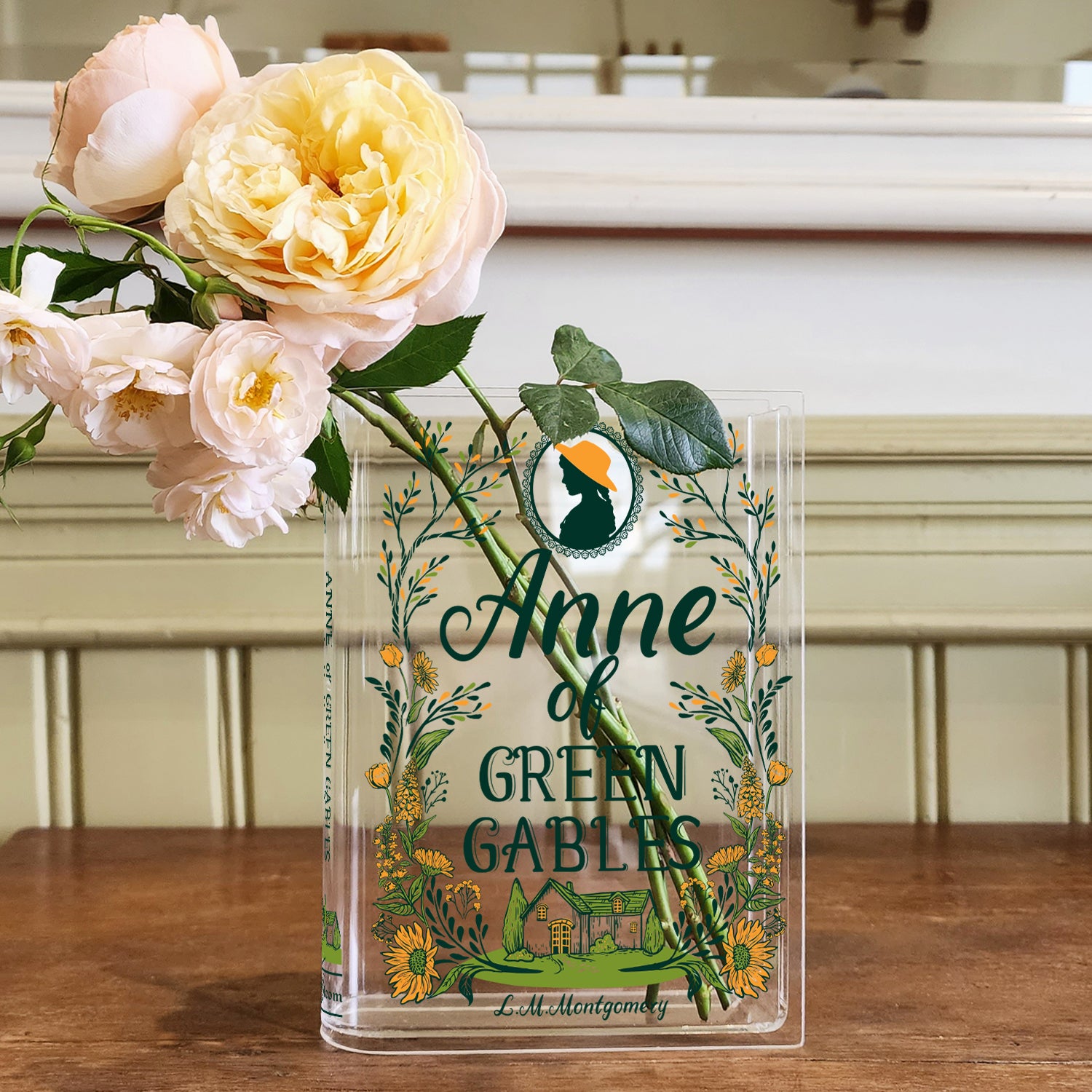 Anne of Green Gables Acrylic Book Vase - Colorful