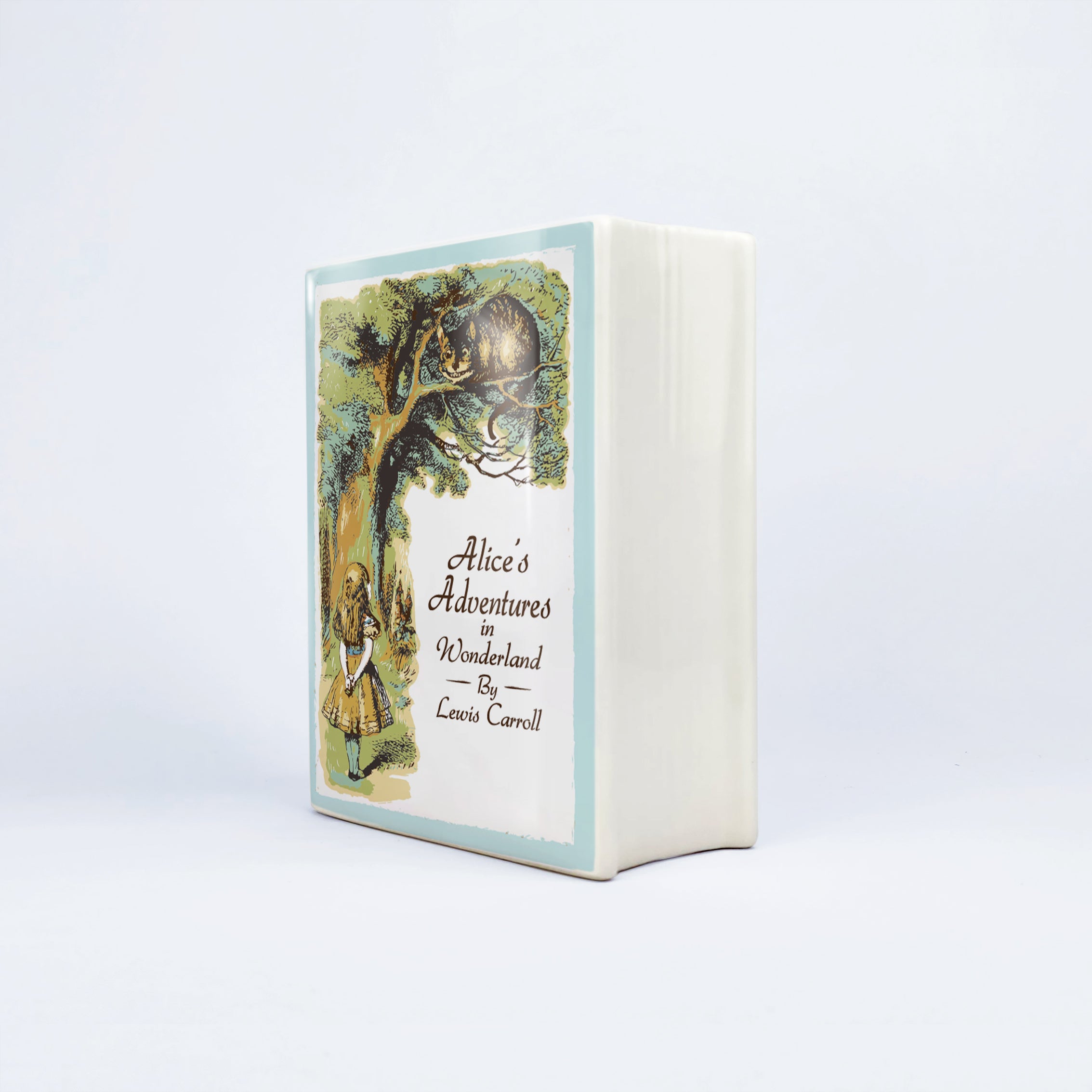 Alice in Wonderland Ceramic Book Vase - Small