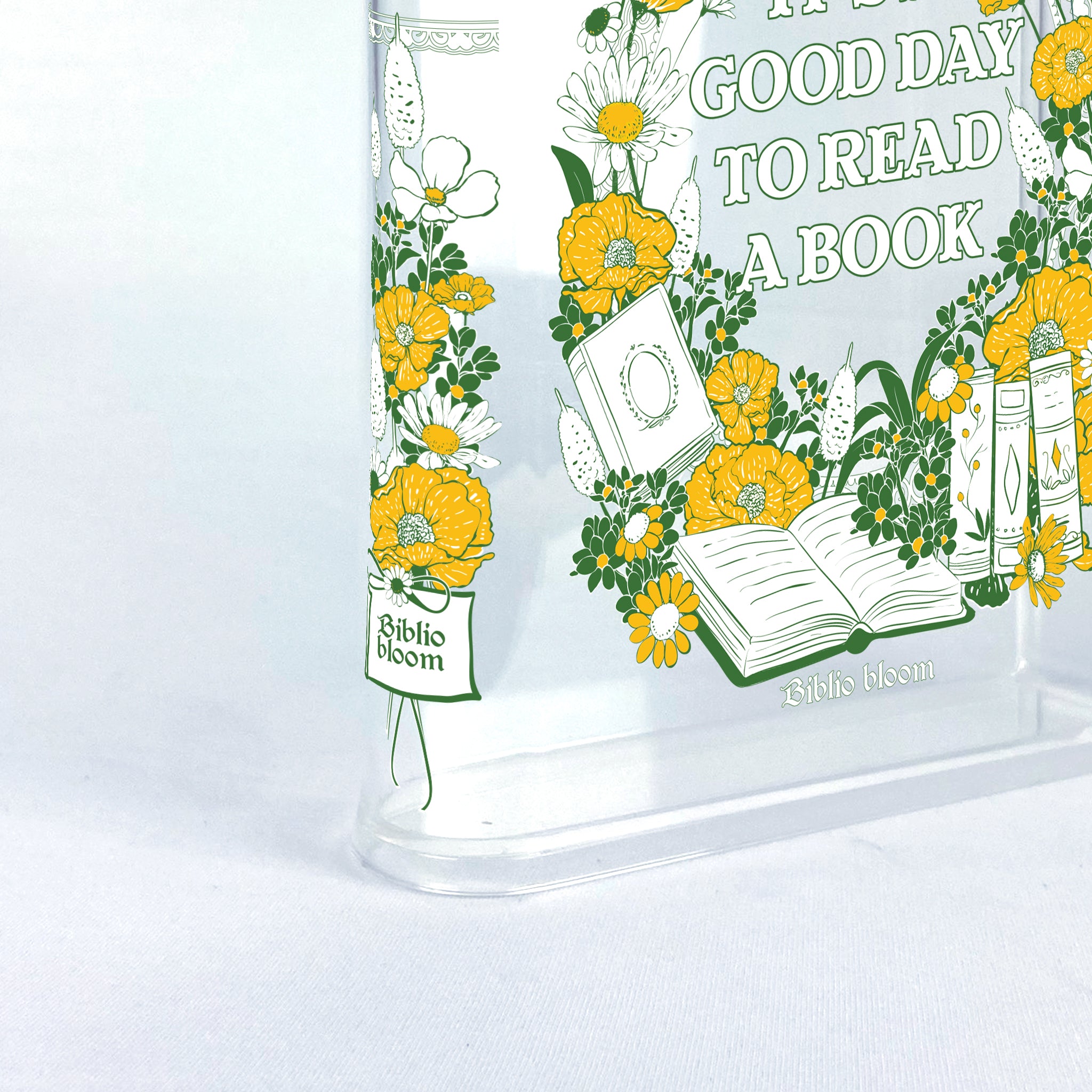 Good Day To Read A Book Acrylic Book Vase - II