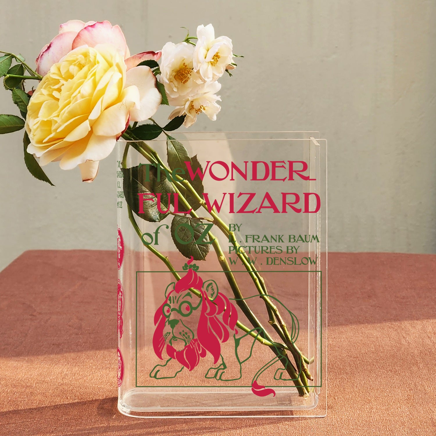 Wizard of Oz Acrylic Book Vase - II