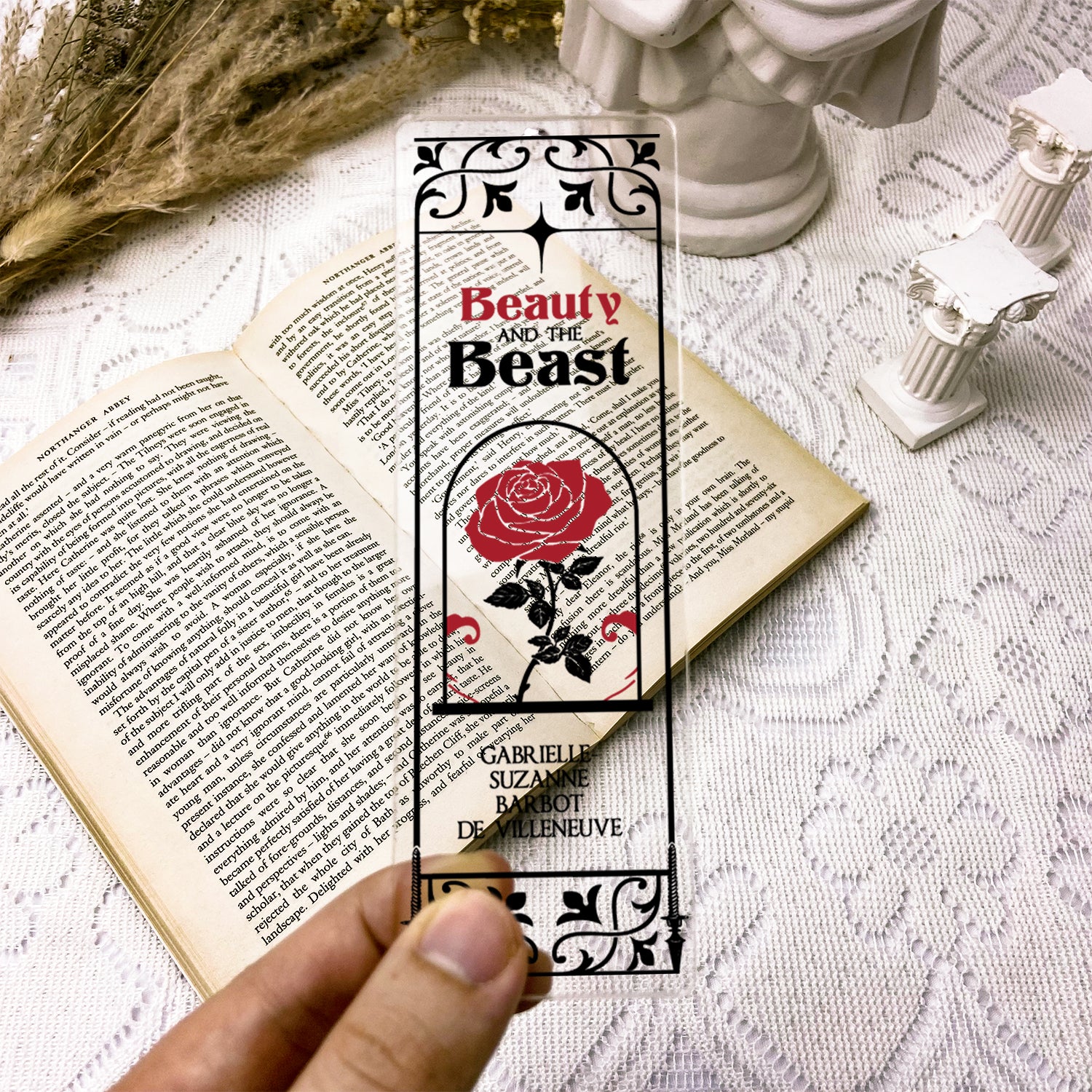 Beauty and the Beast Acrylic Bookmark