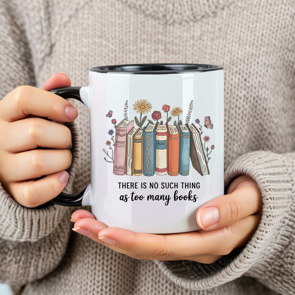 Too Many Books Mug