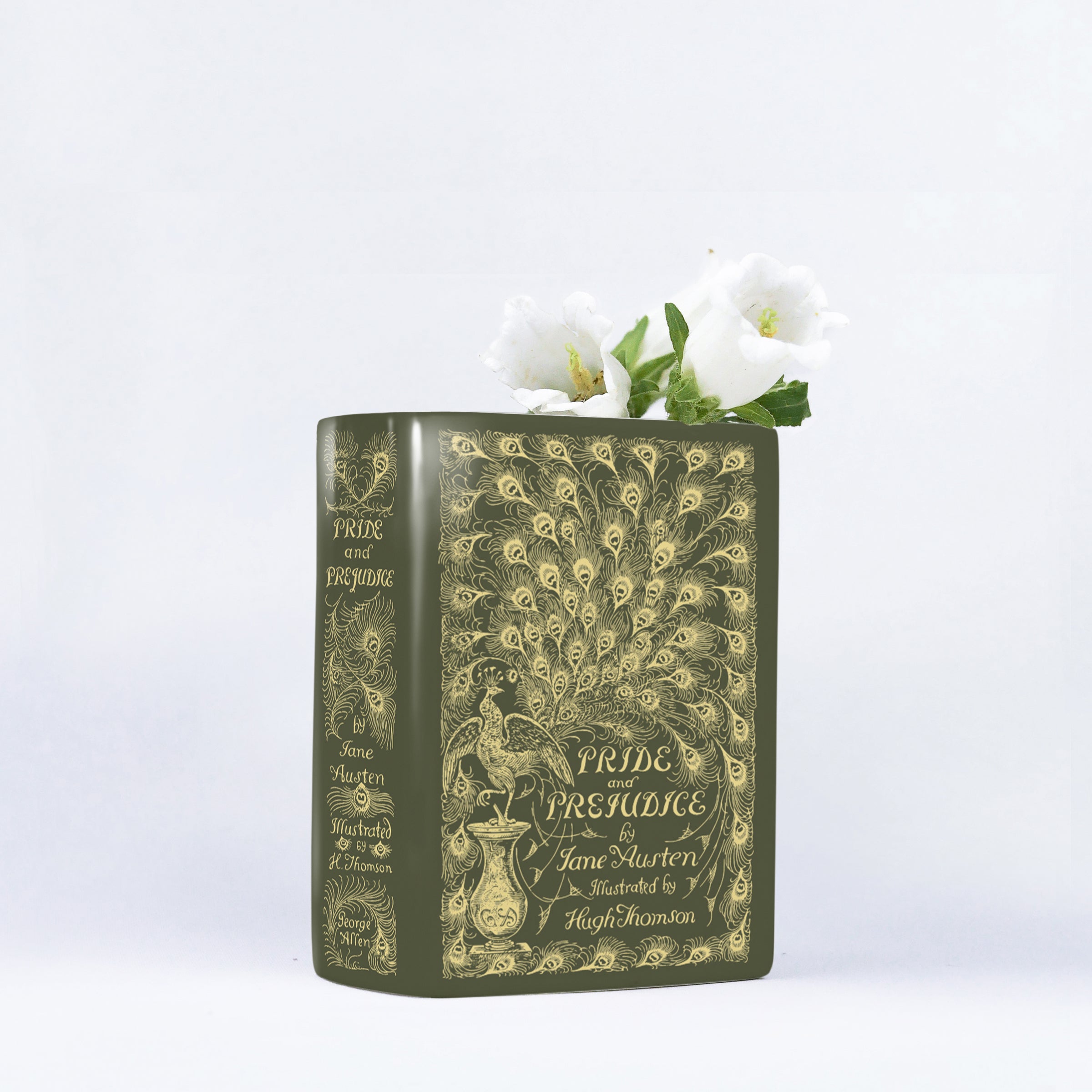 Pride and Prejudice Ceramic Book Vase - Small