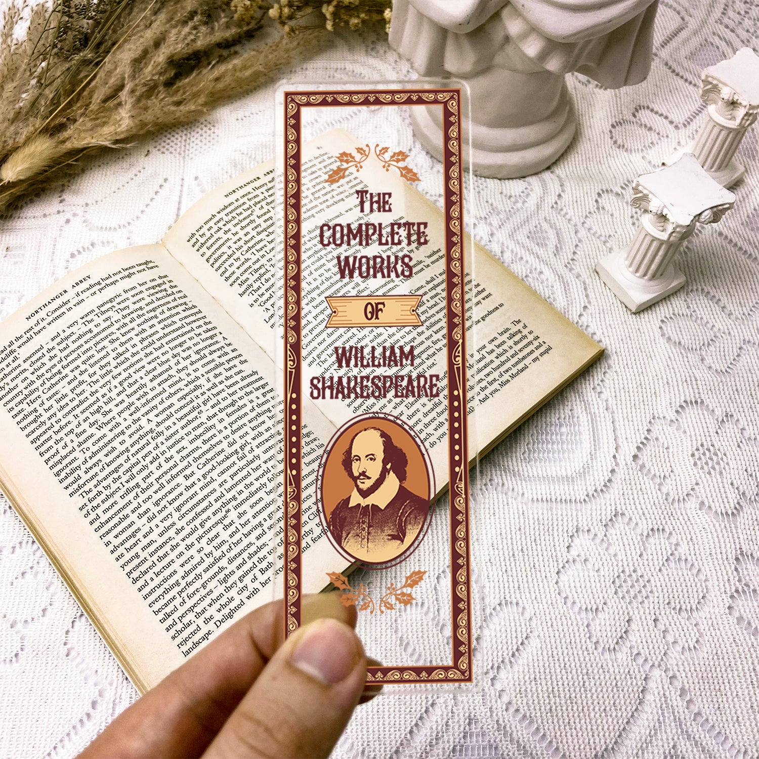 The Complete Works of William Shakespeare Acrylic Bookmark