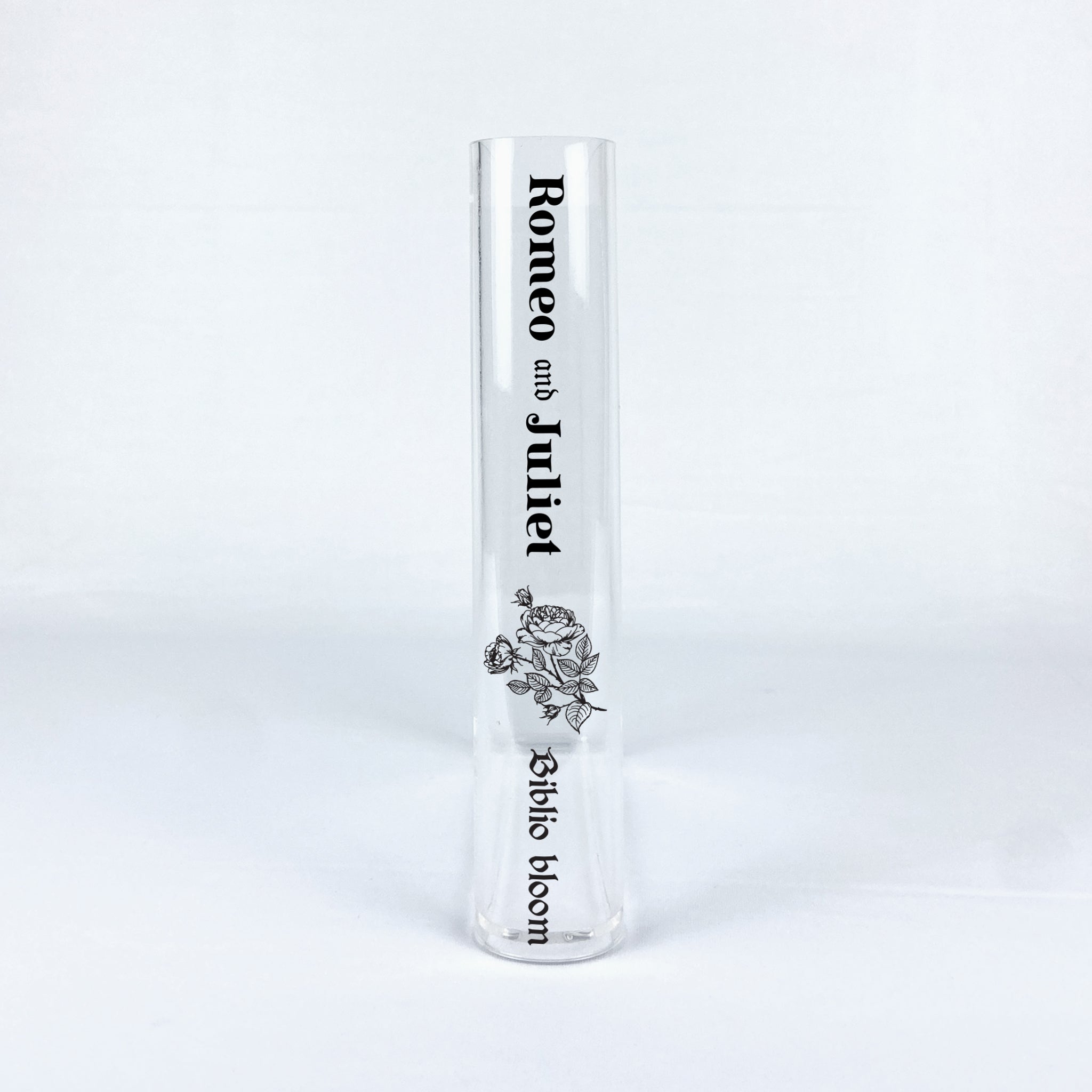 Romeo and Juliet Acrylic Book Vase