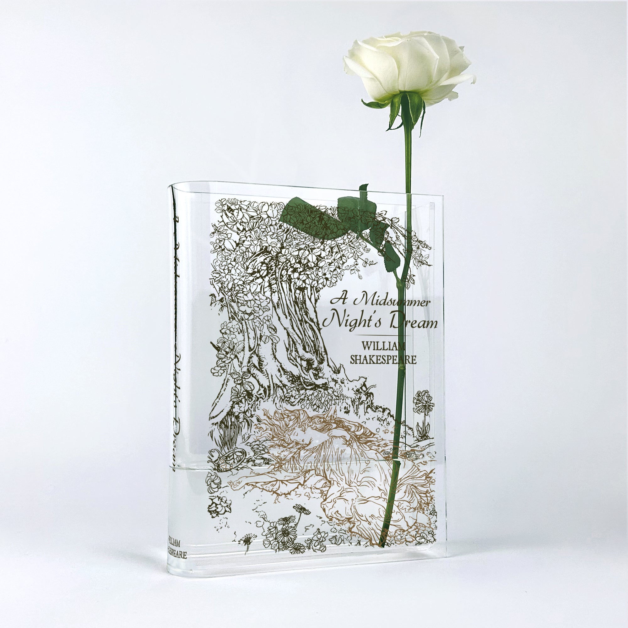 A Midsummer Night's Dream Acrylic Book Vase