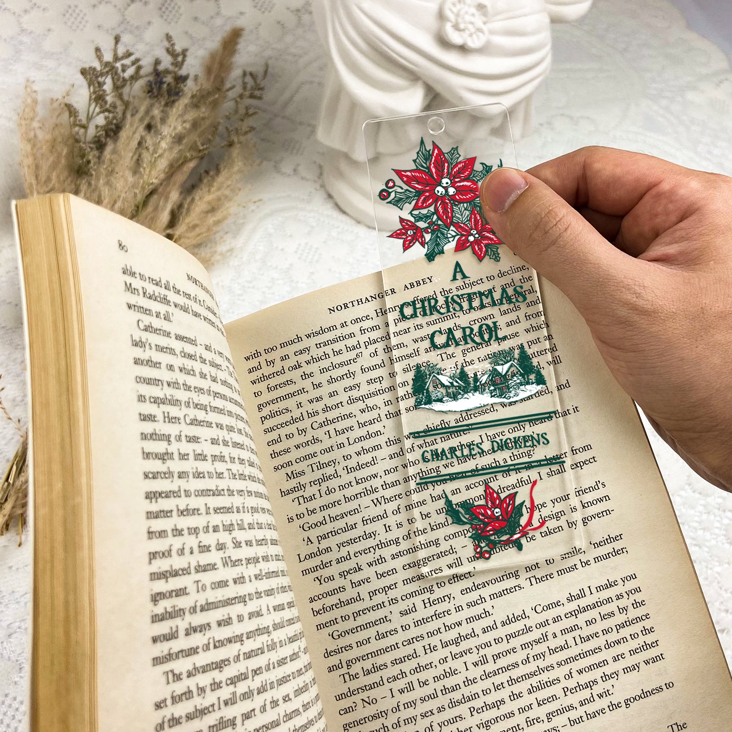 A Christmas Carol Acrylic Bookmark