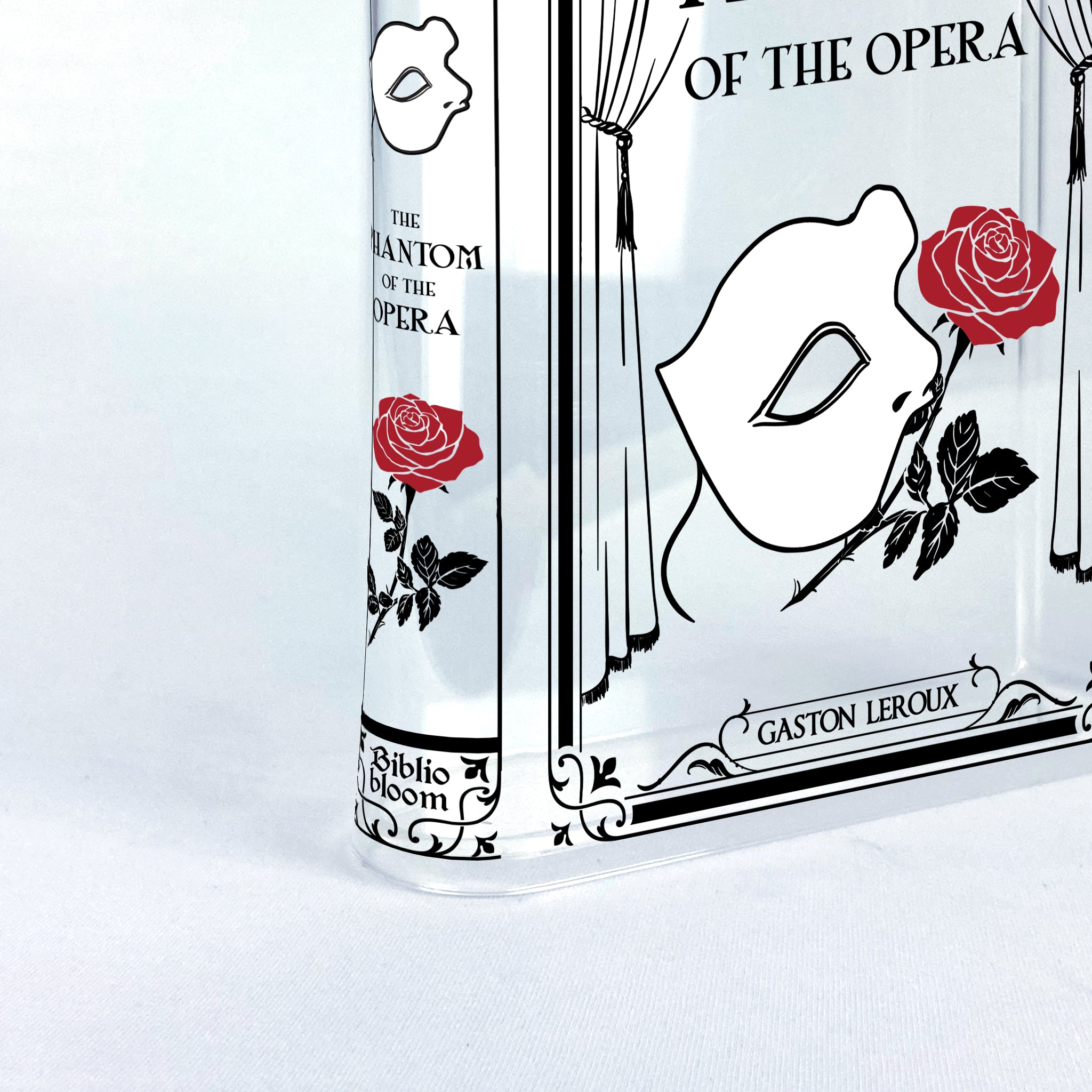 The Phantom of the Opera Acrylic Book Vase
